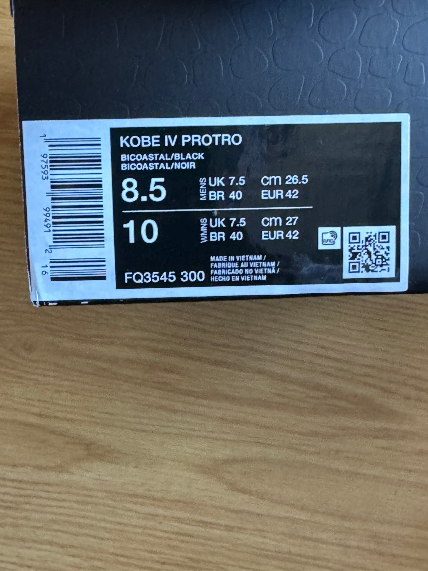Nike Kobe 4 Protro Girl And Dad