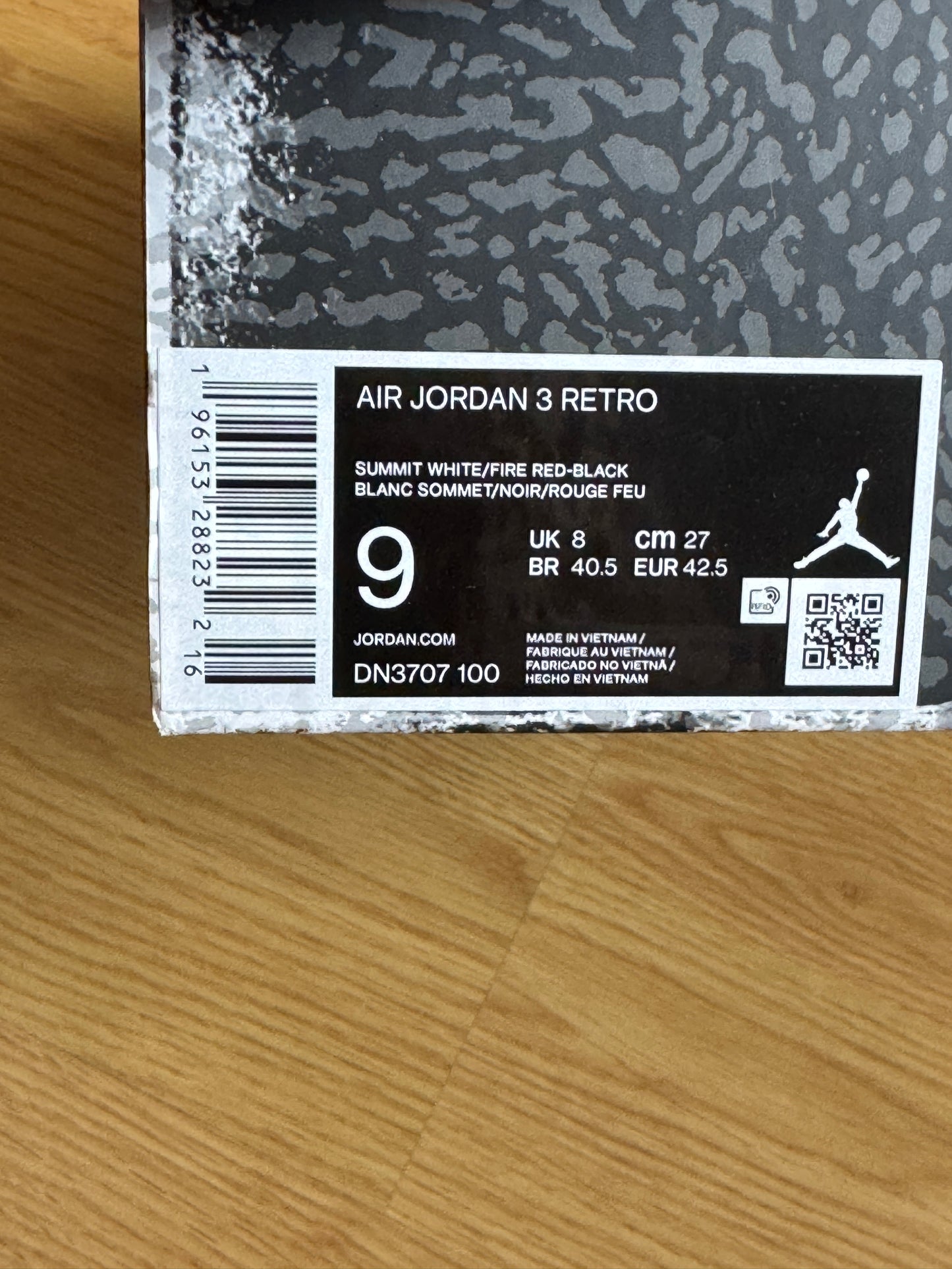 Air Jordan 3 Rétro White Cément