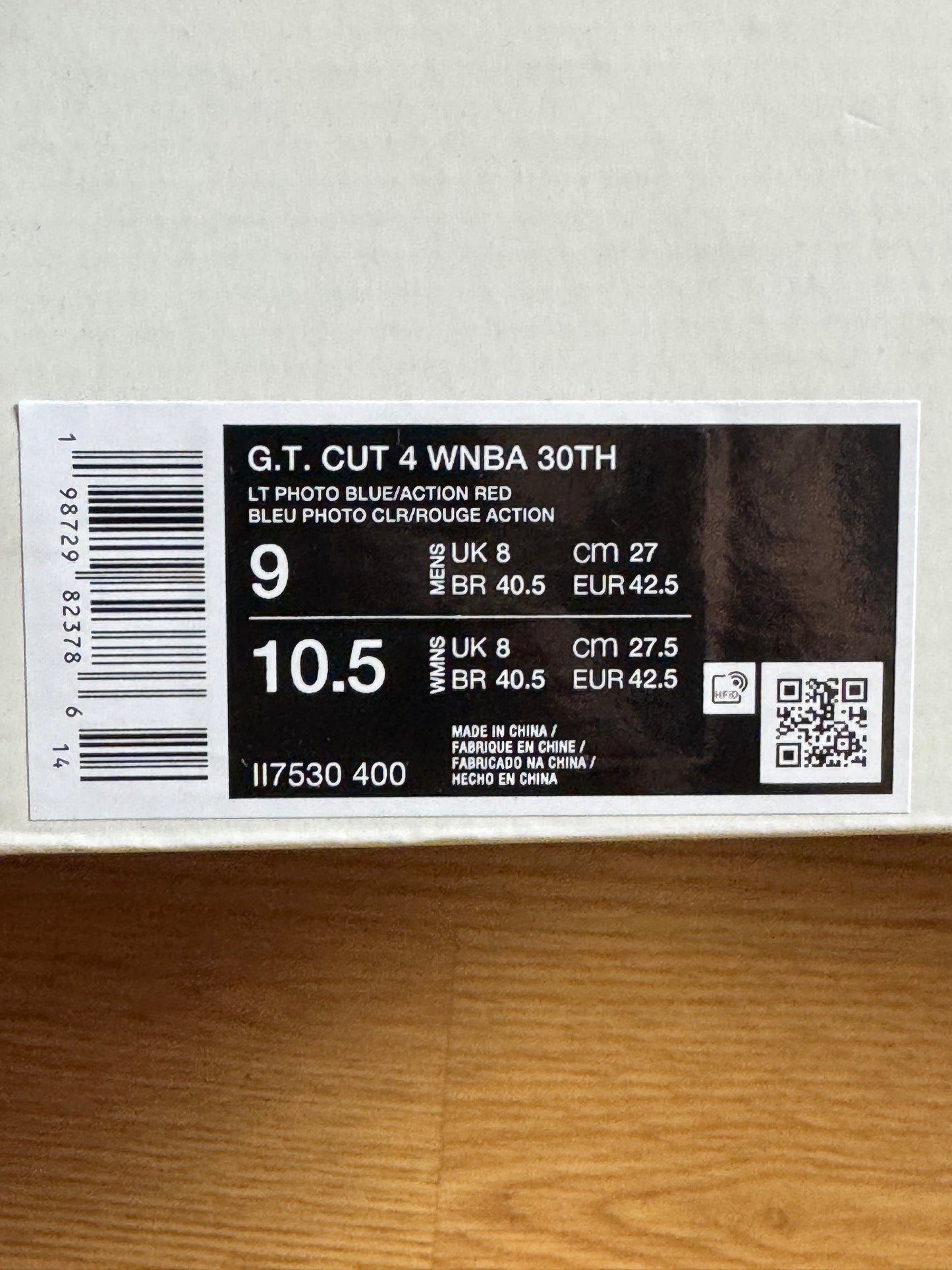 Nike GT Cut 4 WNBA – Taille 42.5