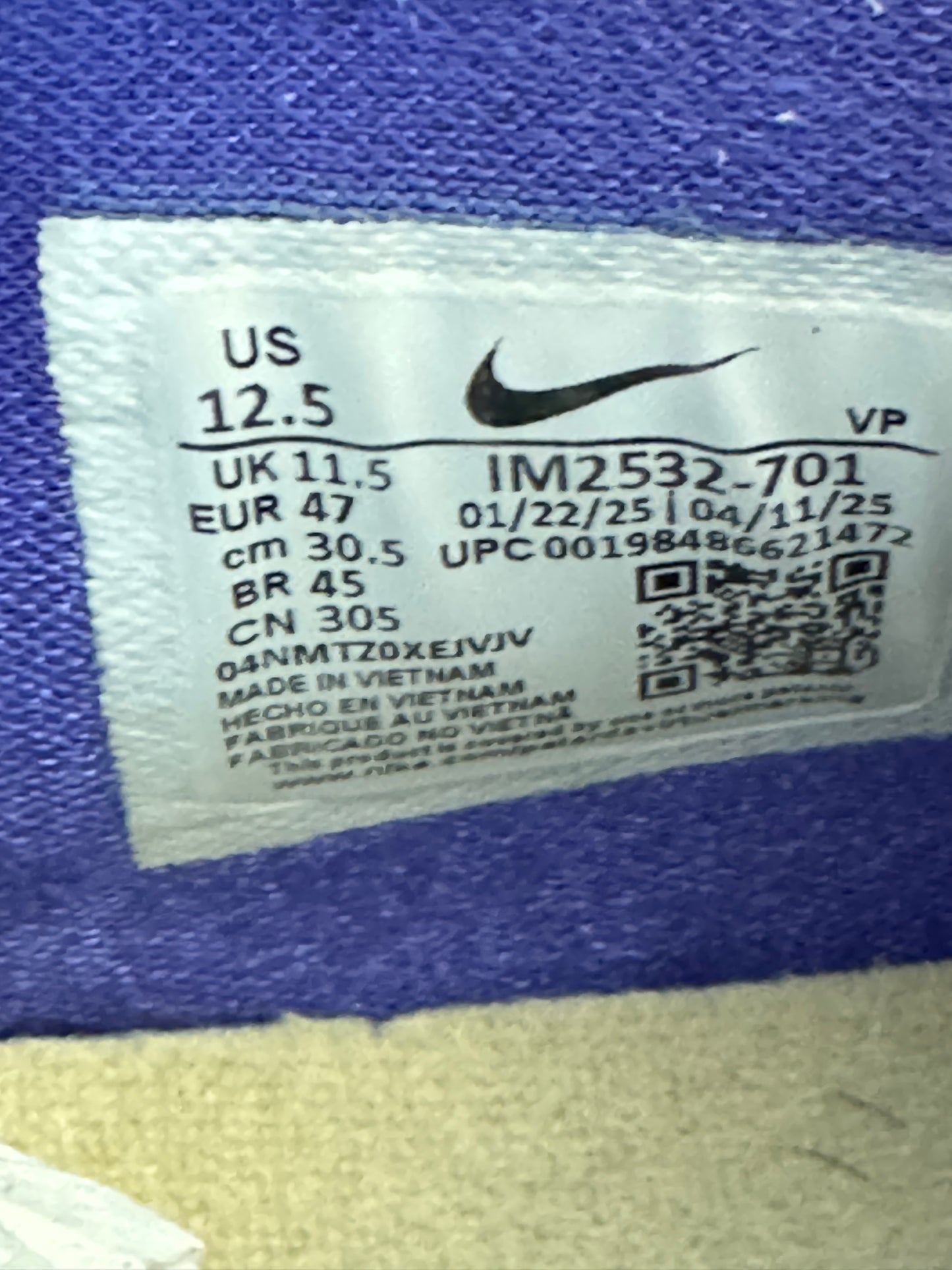 Nike Kobe 4 Protro Barcelona – Taille 47.5