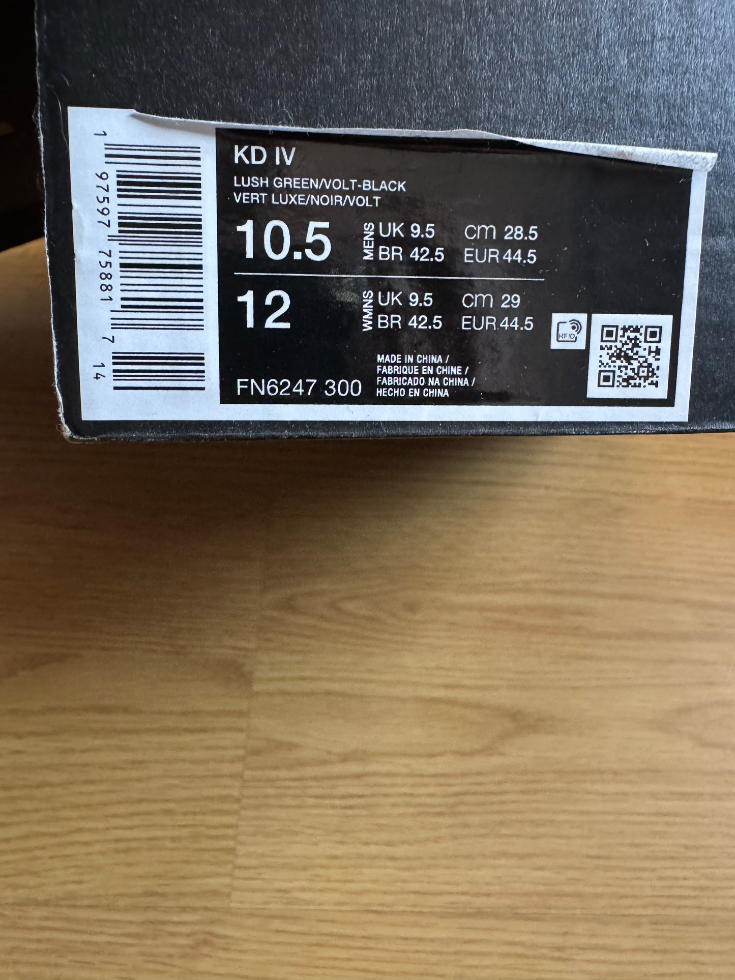 Nike KD 4 Weatherman