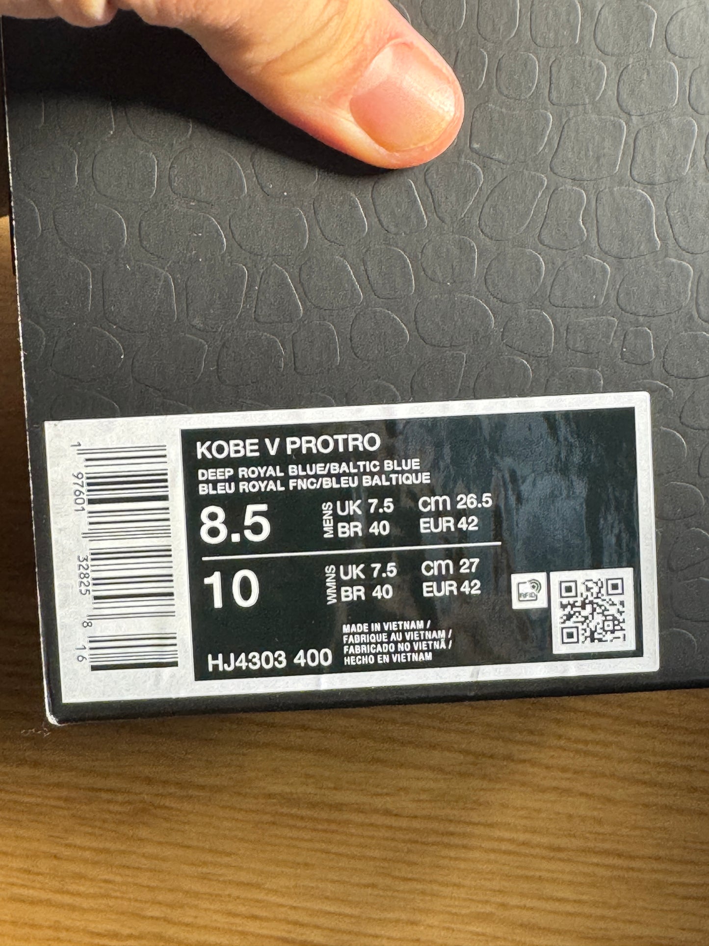 Nike Kobe 5 Protro X ray