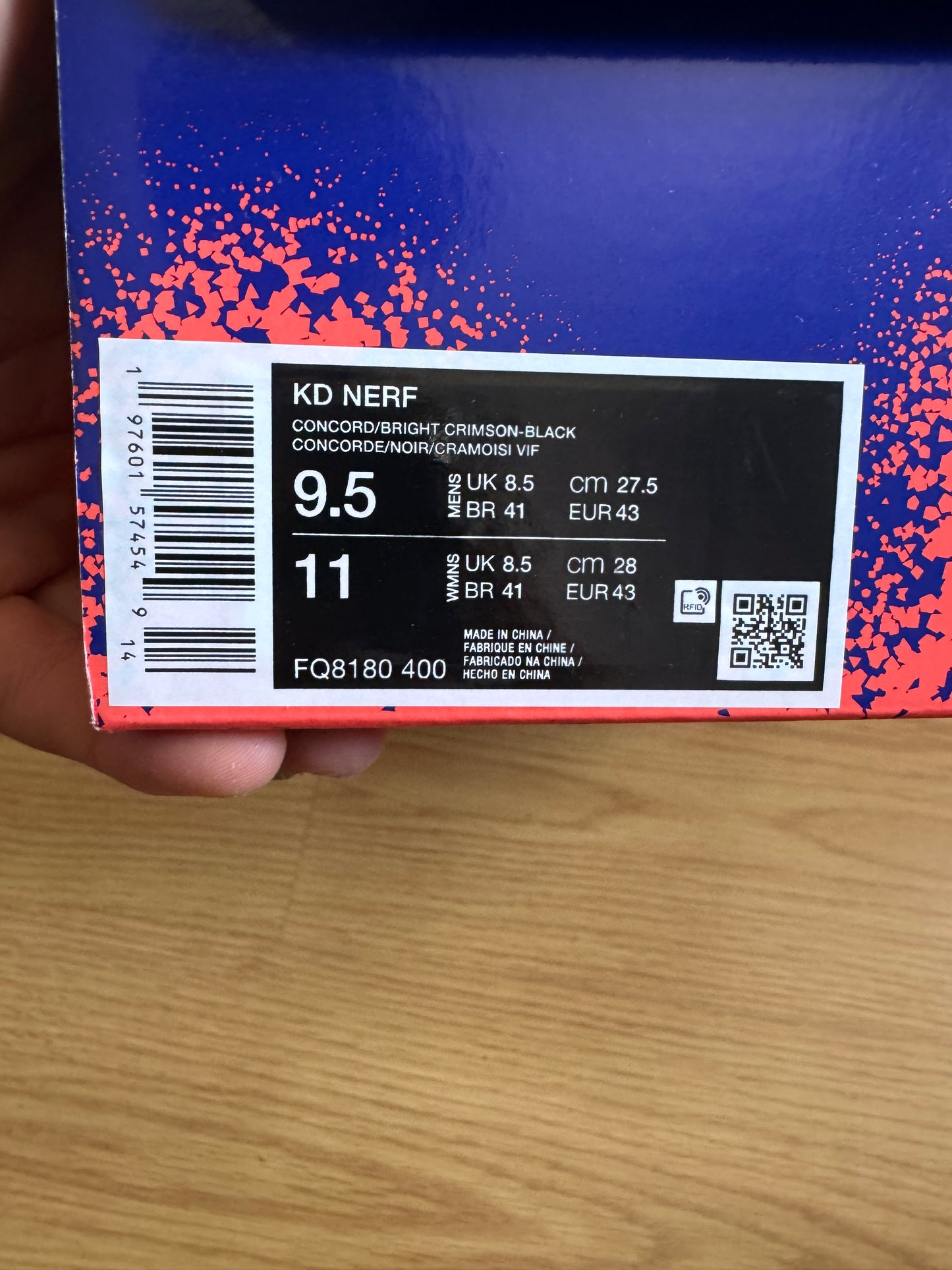 Nike KD 4 Nerf