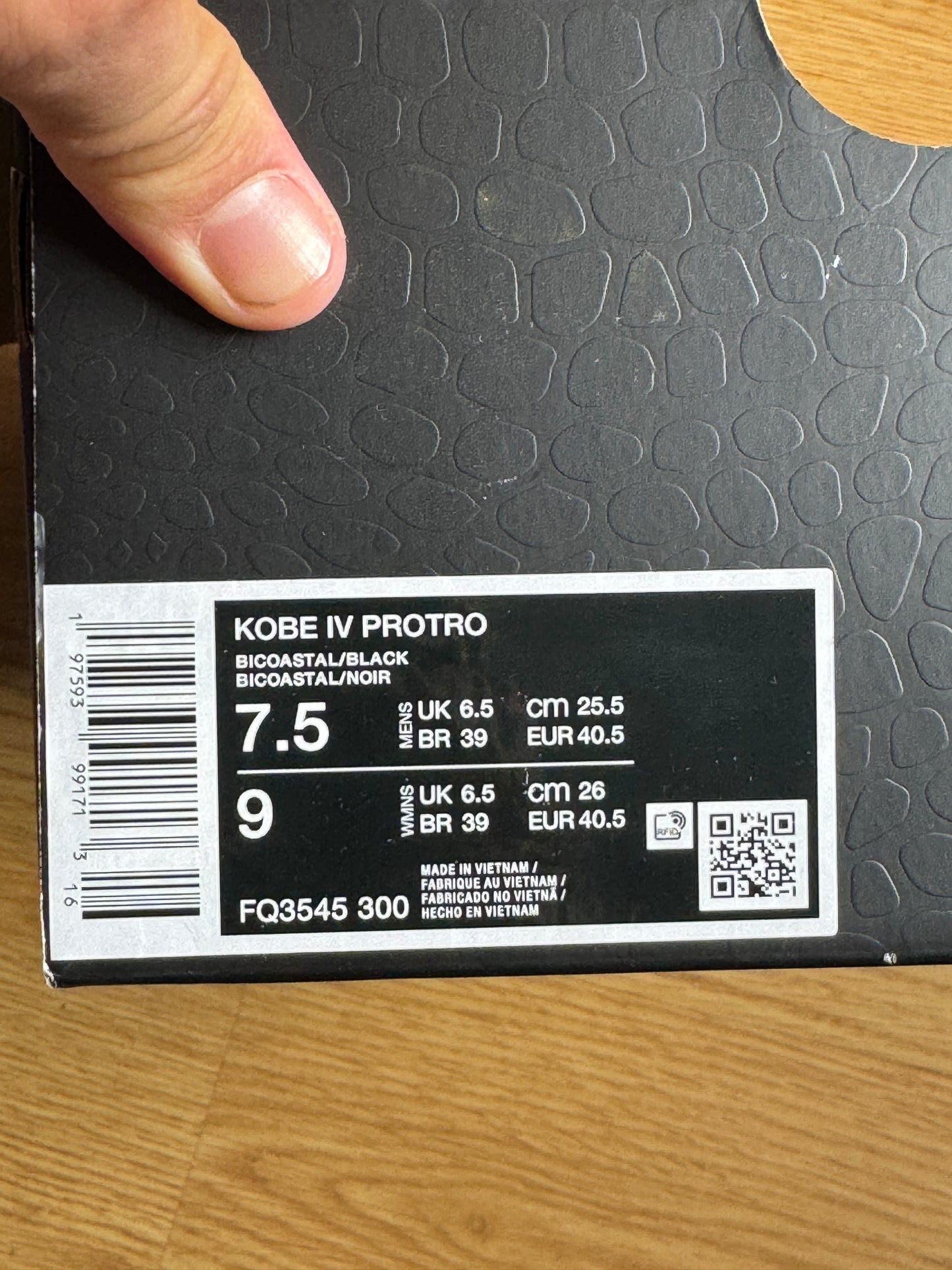Nike Kobe 4 Protro Girl Dad – Taille 40.5