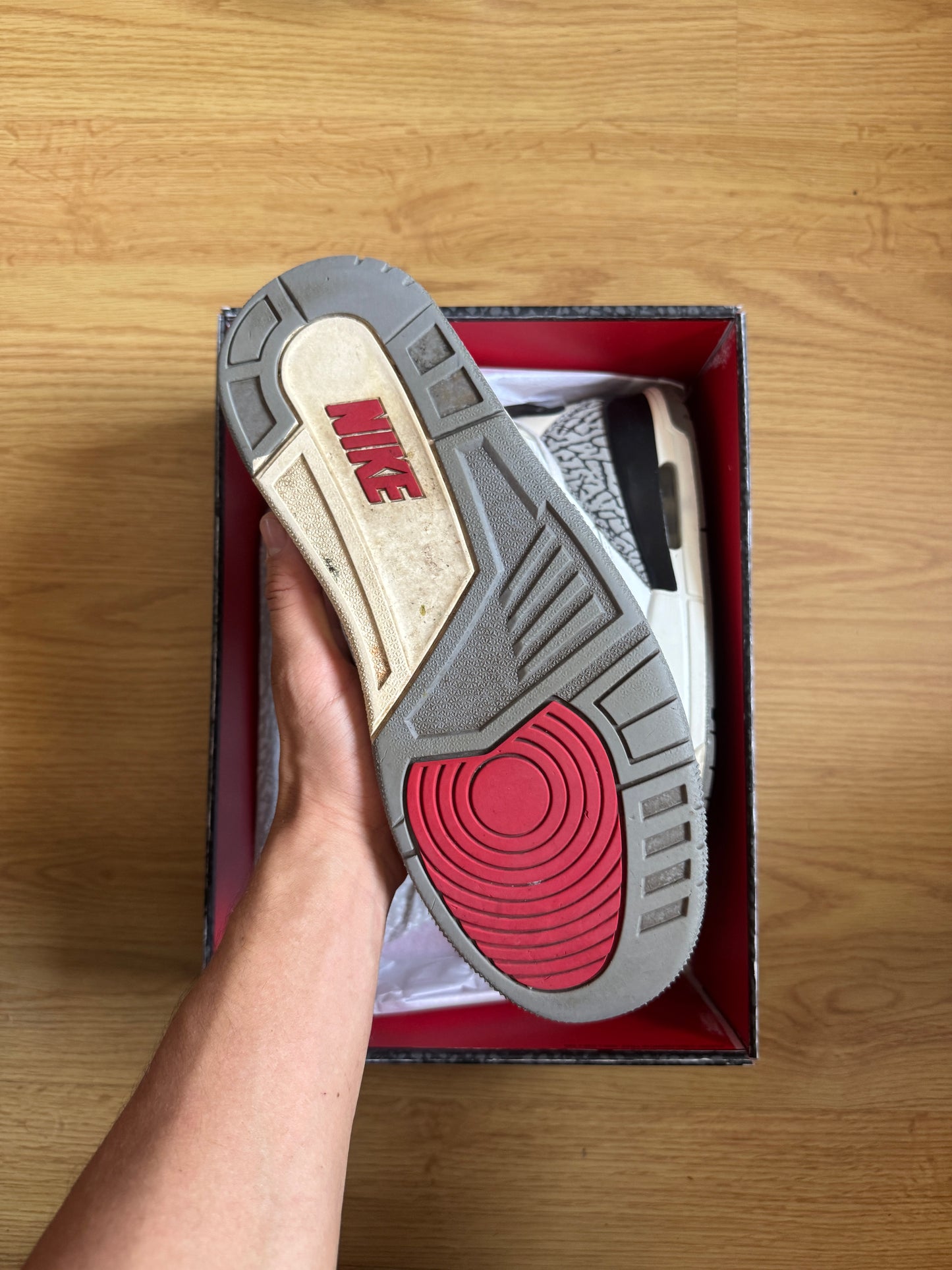 Air Jordan 3 Rétro White Cément