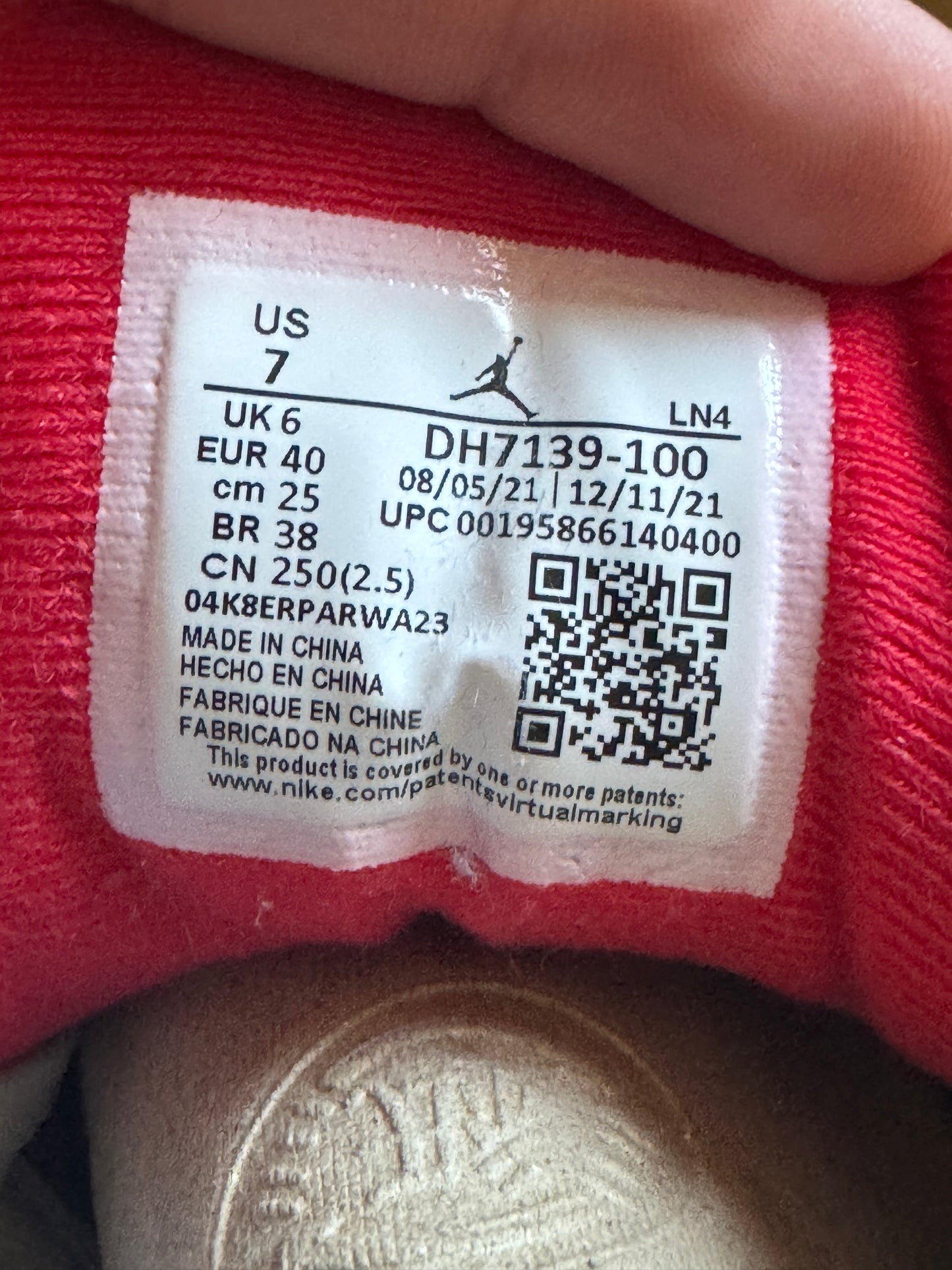 Jordan 3 Muslim – Taille 40