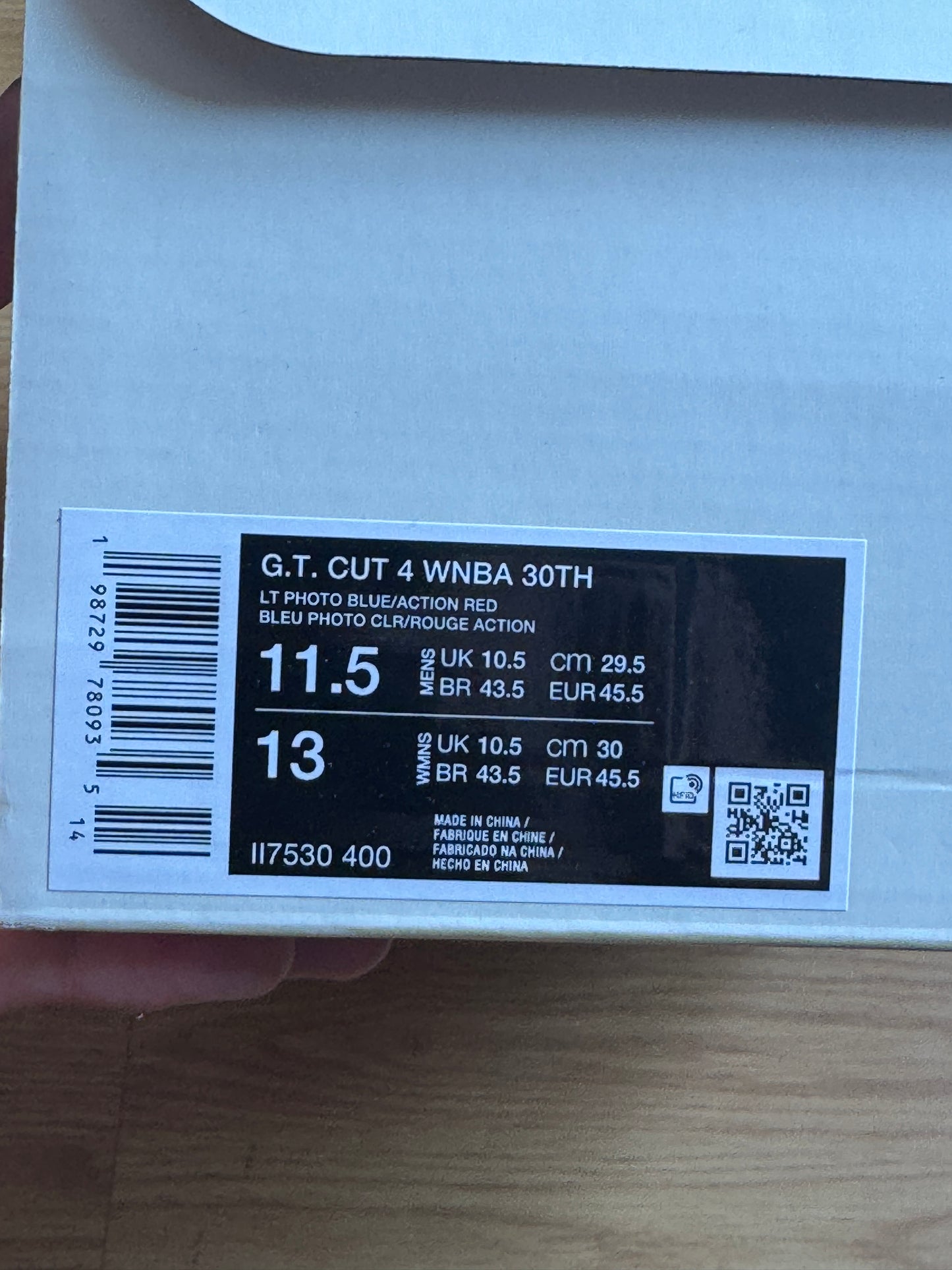 Nike GT Cut 3 WNBA – Taille 45.5