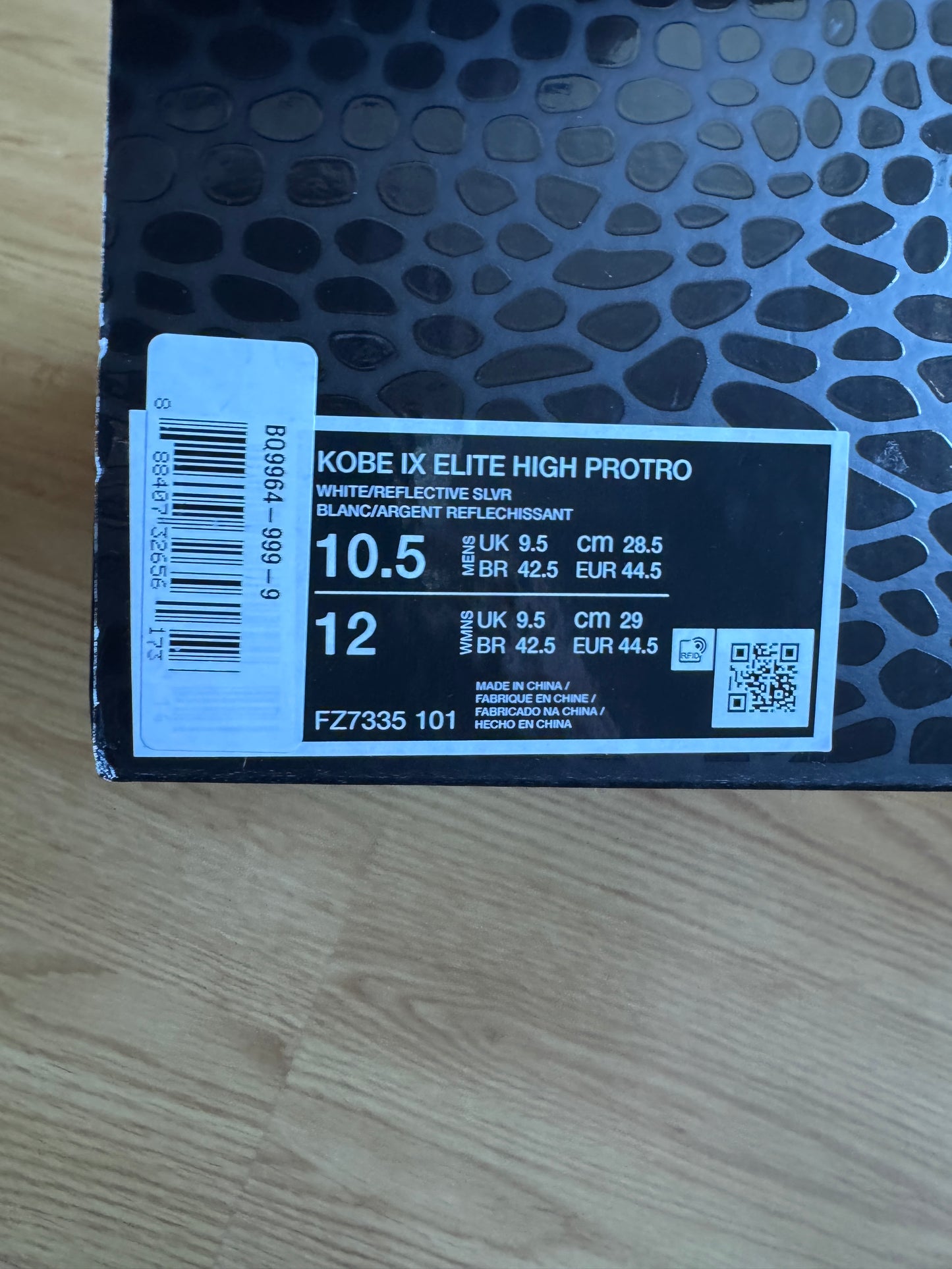 Nike Kobe 9 Protro Élite High What The