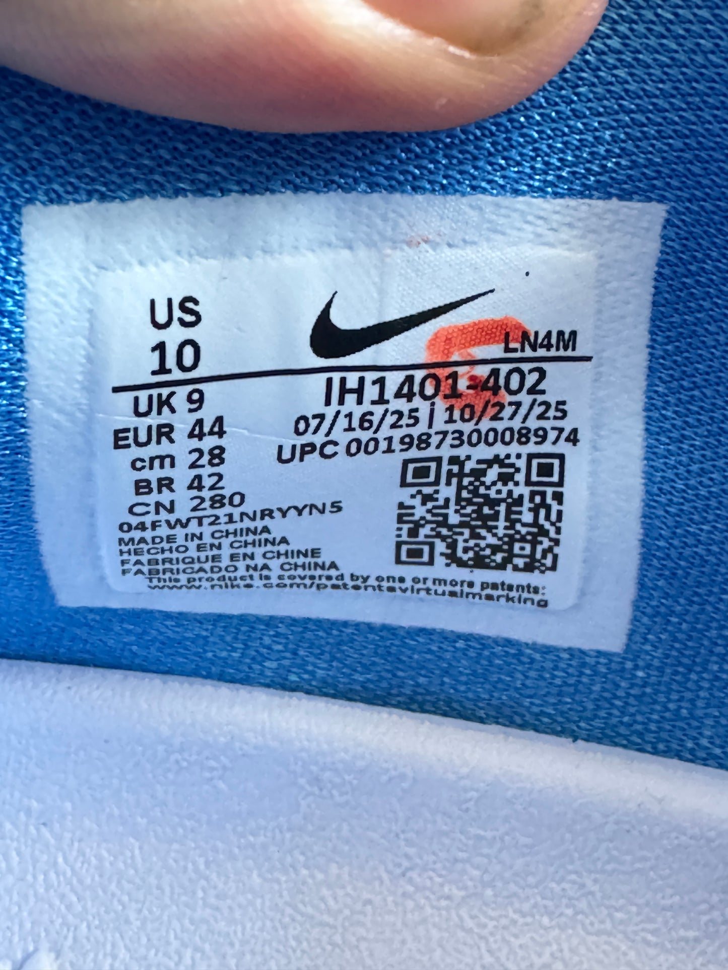 Nike Kobe 9 Elite Low Hydrogen – Taille 44