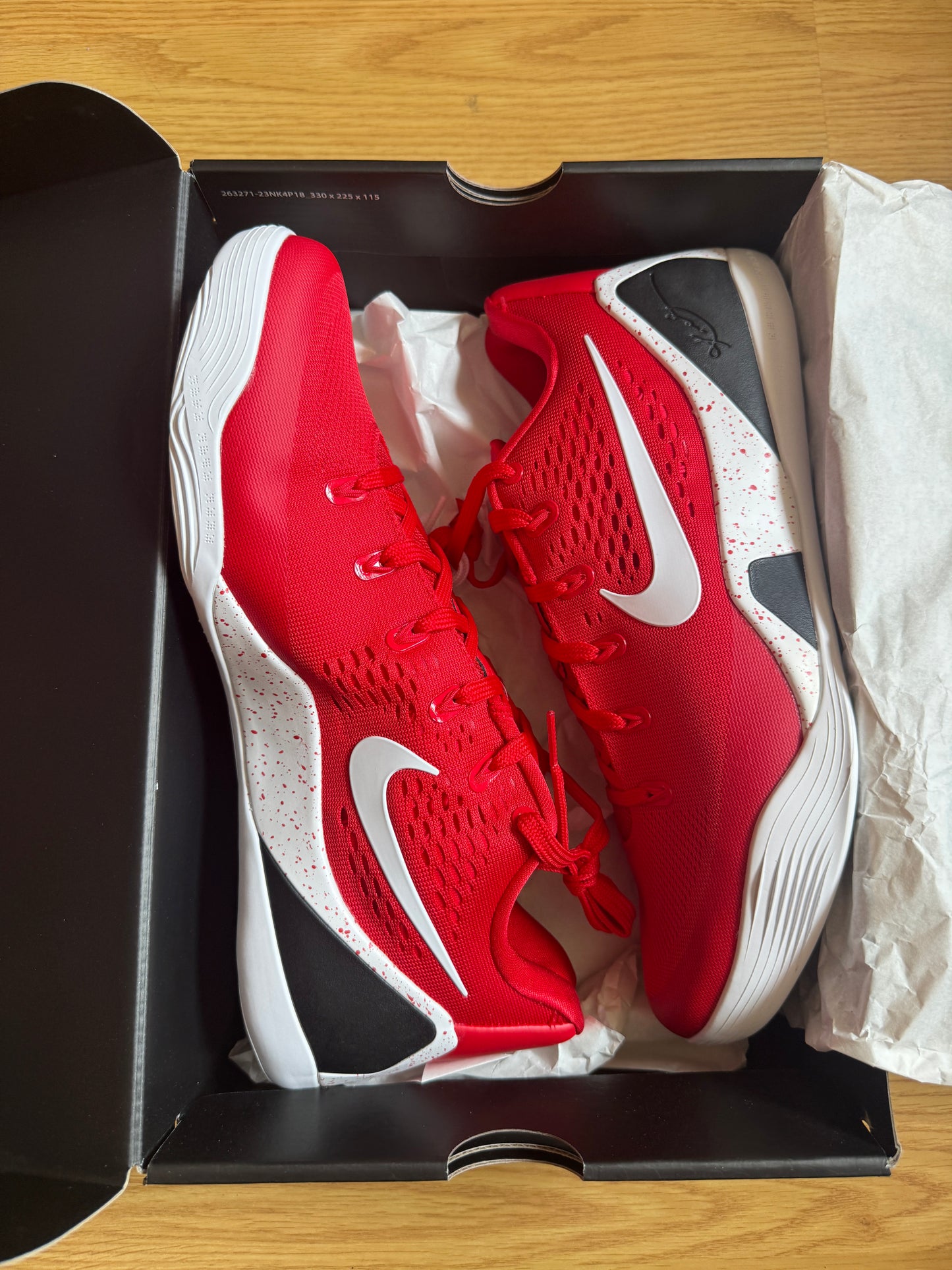 Nike Kobe 9 Protro Red – Taille 46