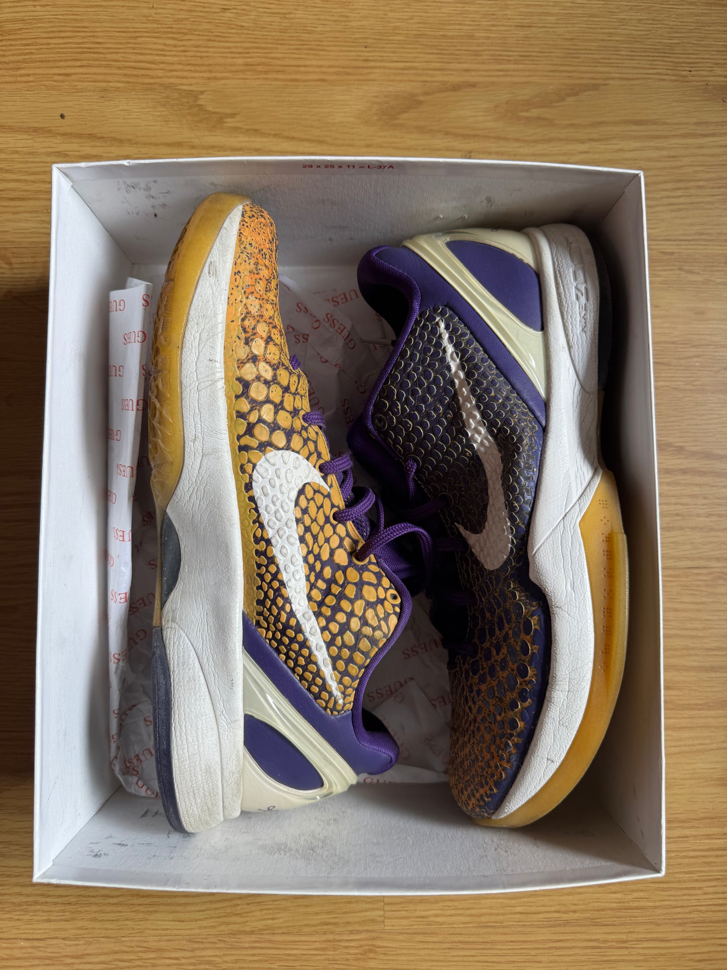 Nike Kobe 6 Lakers – Taille 43