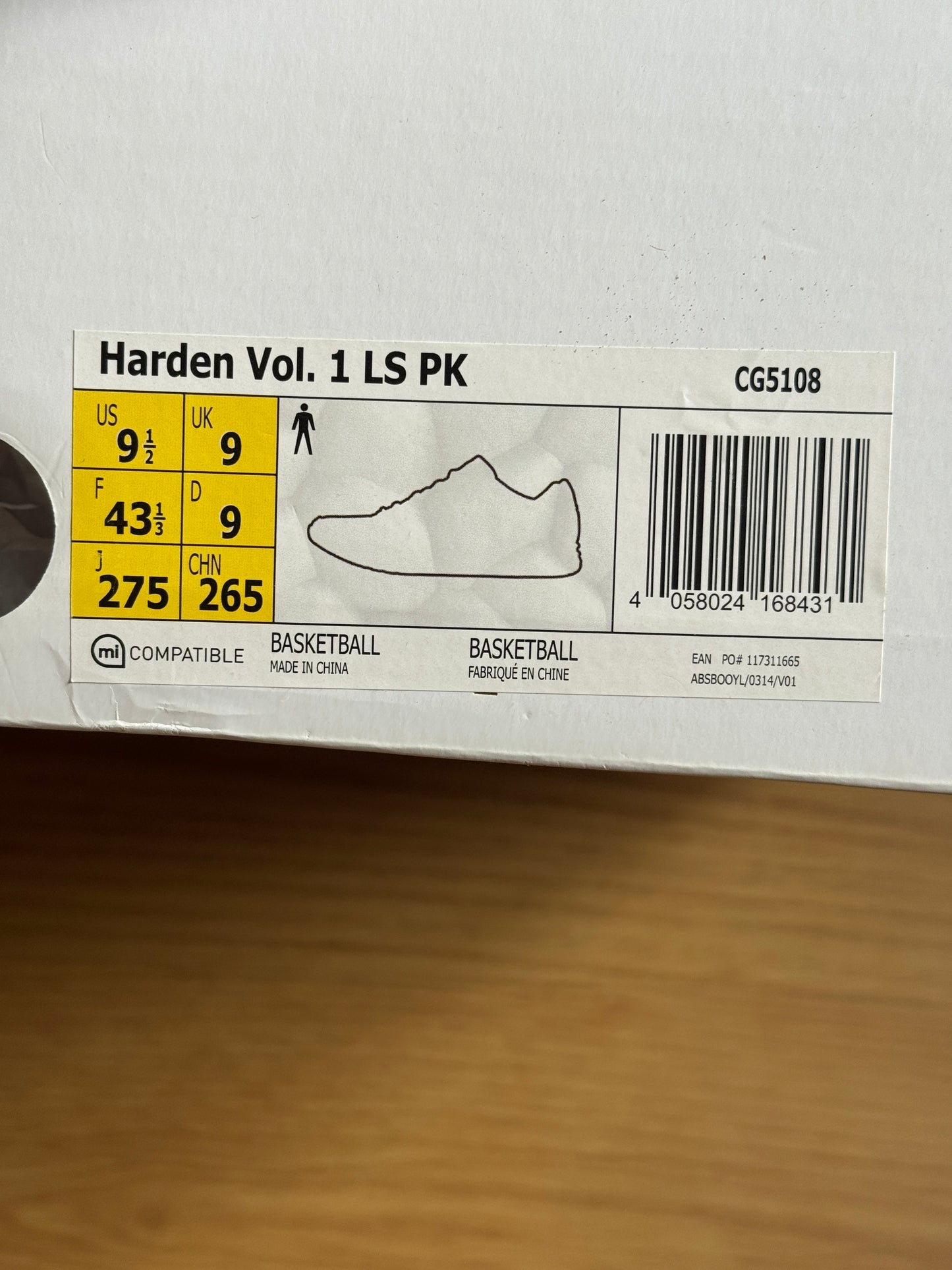 Adidas Harden 1 Primeknit Pink – Taille 43