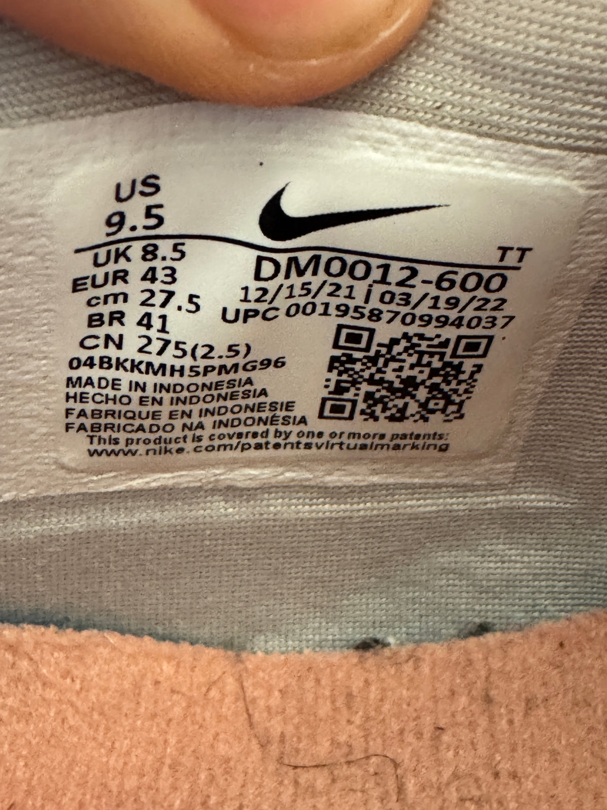 Nike Air Max 95 Anatomy of Air - Taille 43
