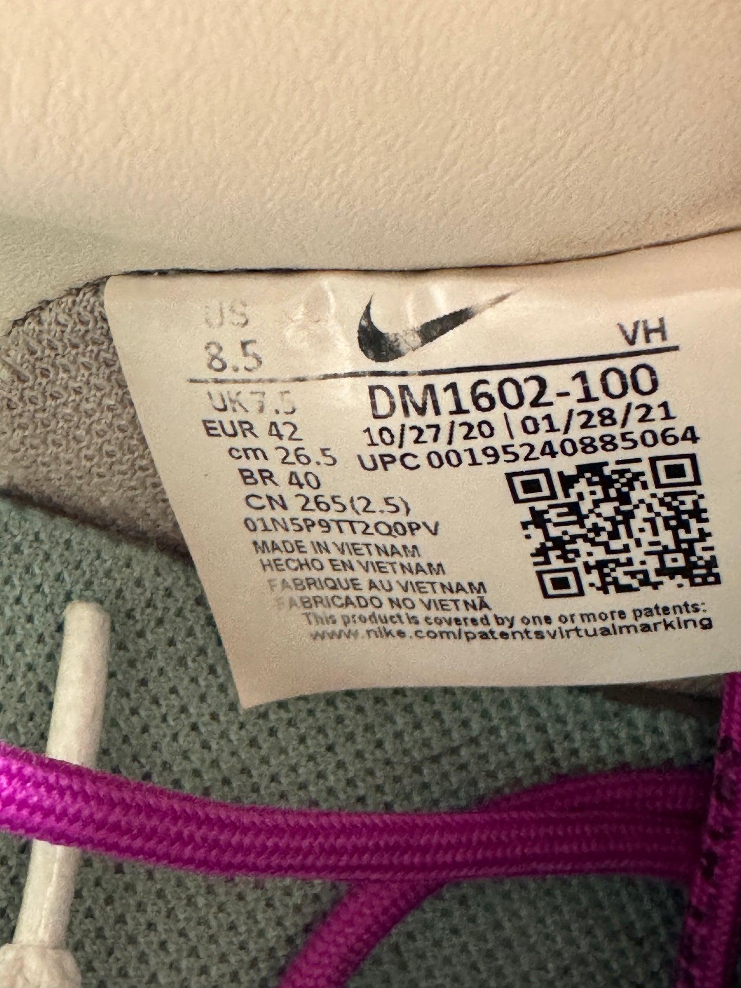 Nike Dunk Off-White Lot 21 – Taille 42