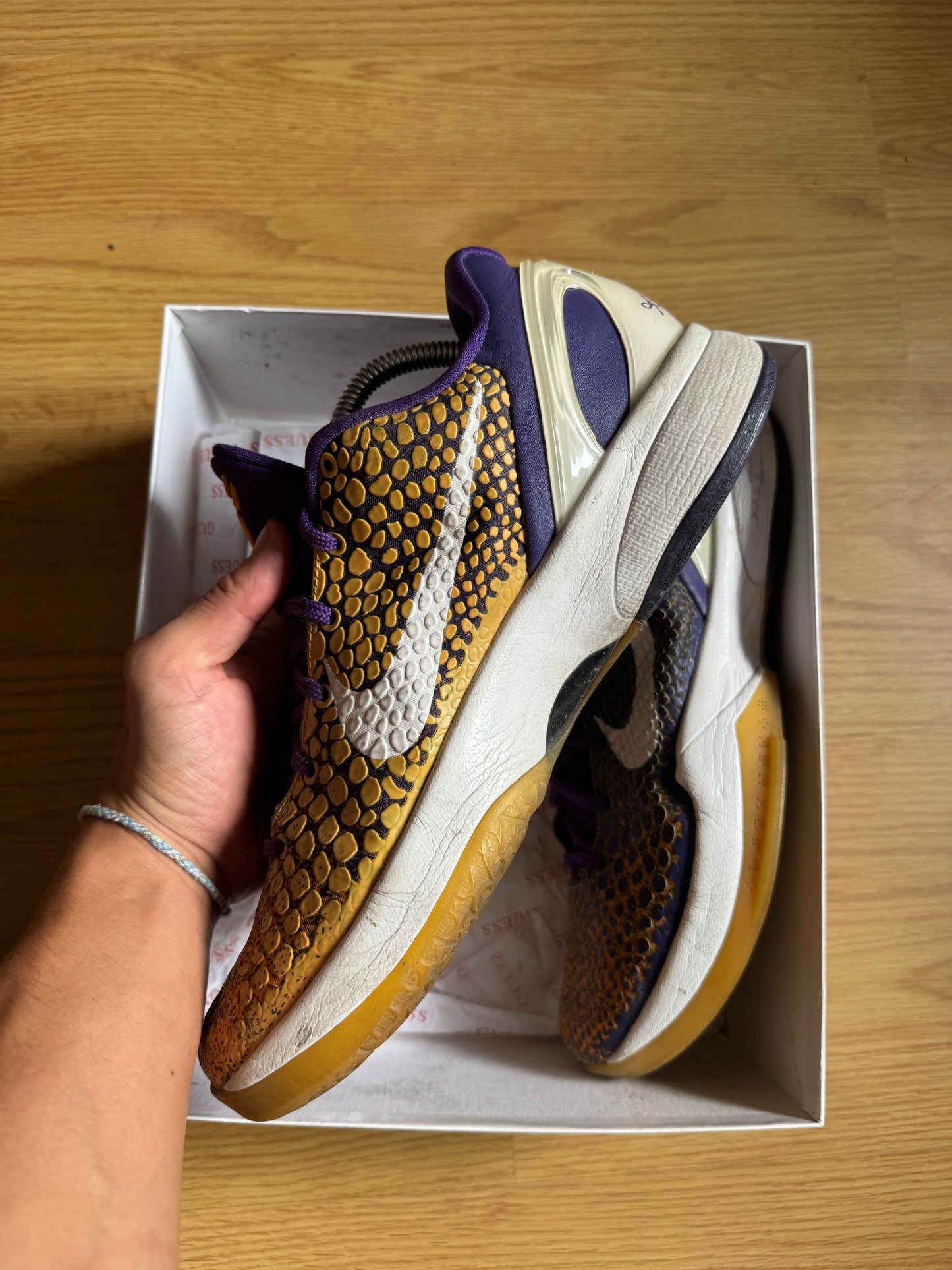 Nike Kobe 6 Lakers – Taille 43
