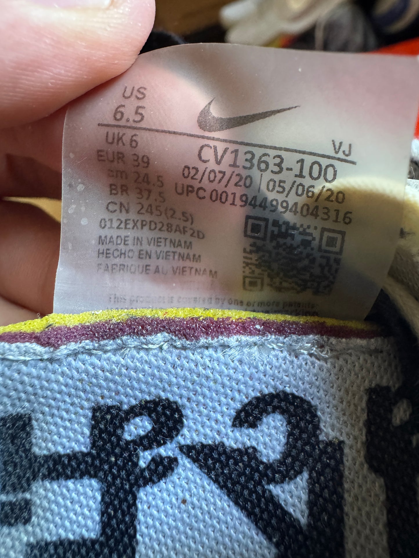 Nike Sacai Vaporwaffle - taille 39