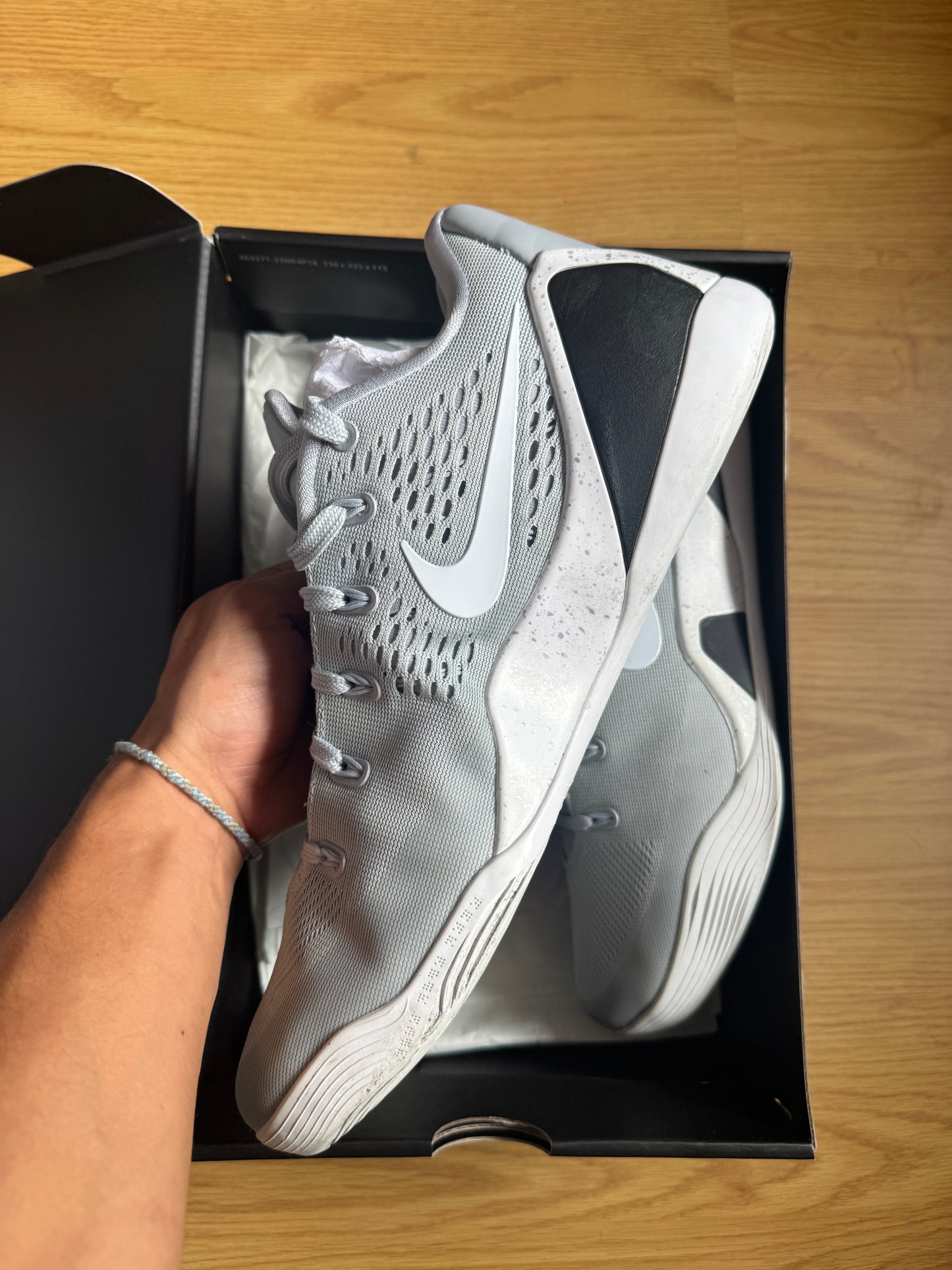 Nike Kobe 9 Low Protro Grey – Taille 45.5