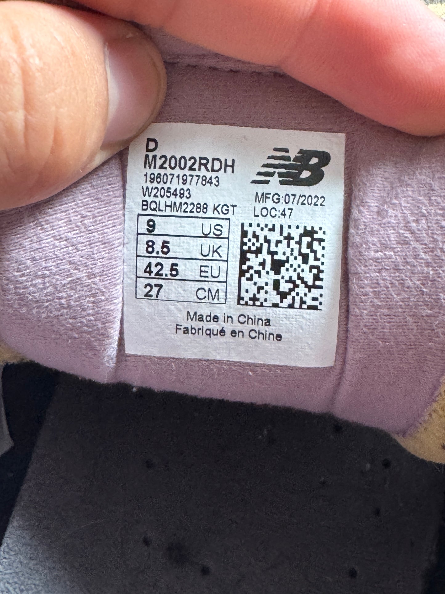 New Balance 2002R Protection Pack Rose – Taille 42.5