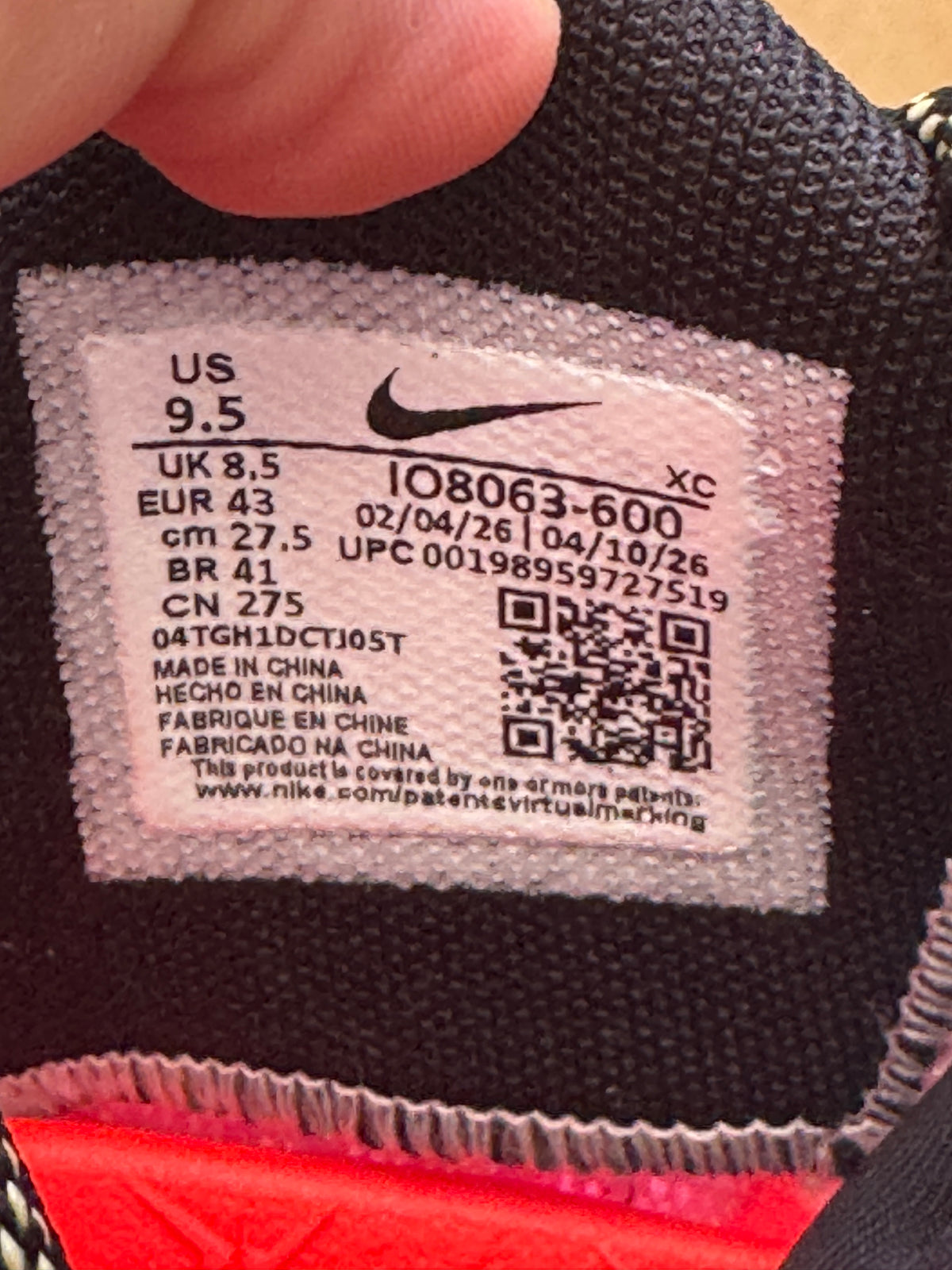 Nike GT Charge Pink - Taille 43