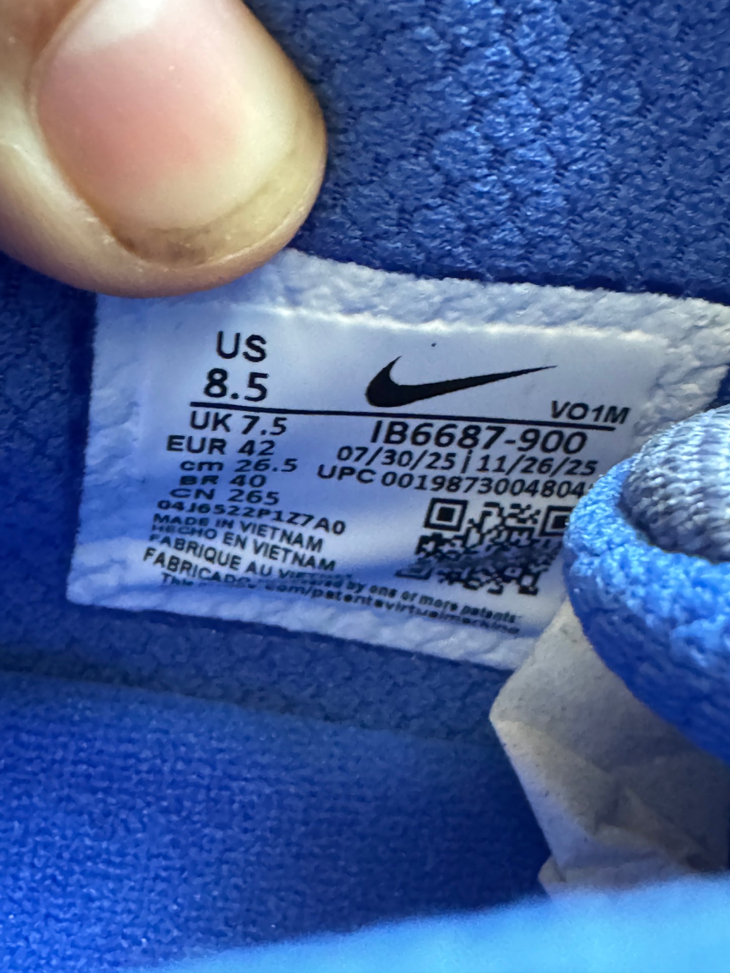 Nike Book 2 Denim – Taille 42