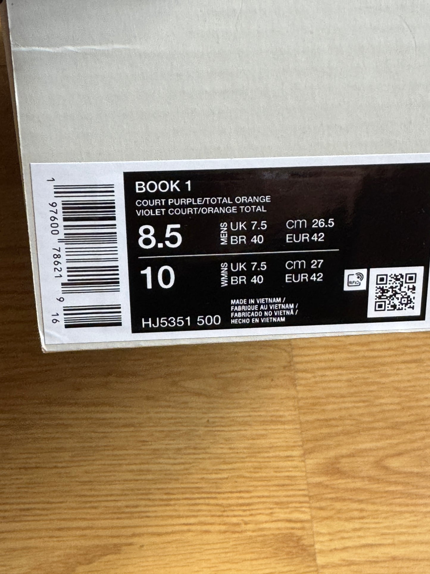 Nike Book 1 Mismatch