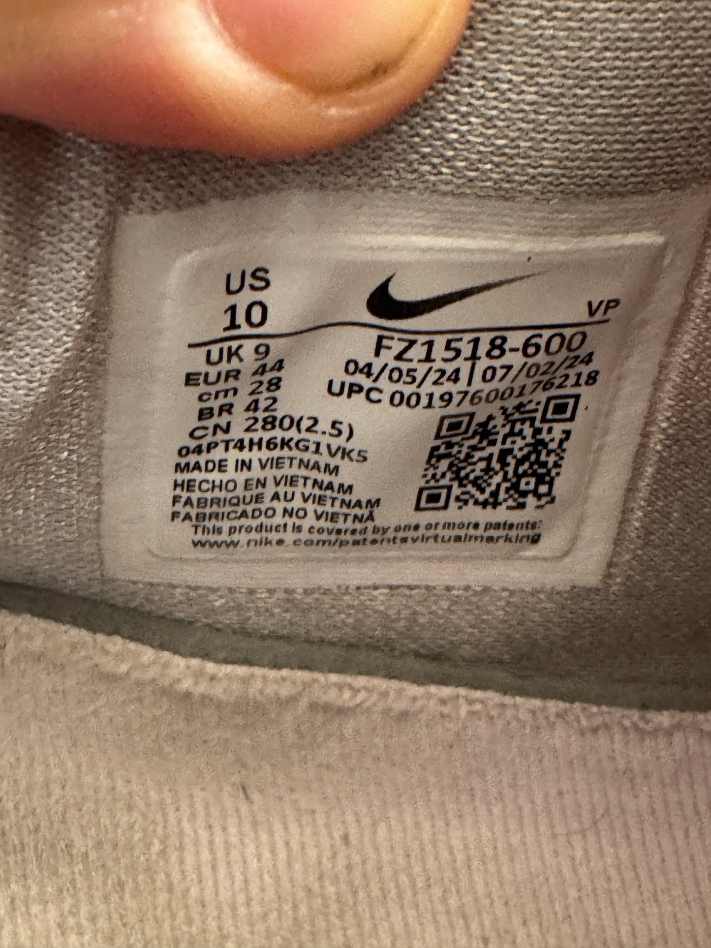 Nike KD 17 Aunt Pearl – Taille 44