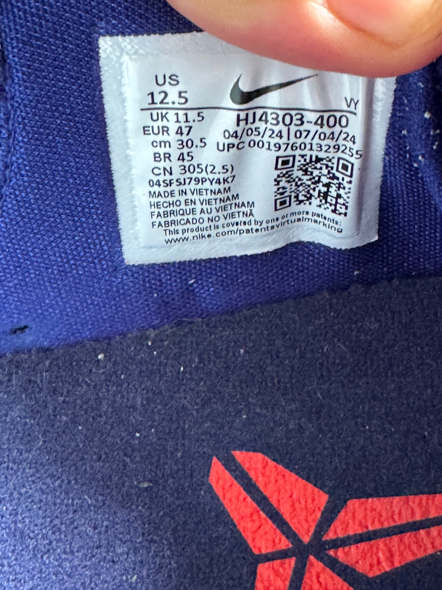 Nike Kobe 5 Protro X ray