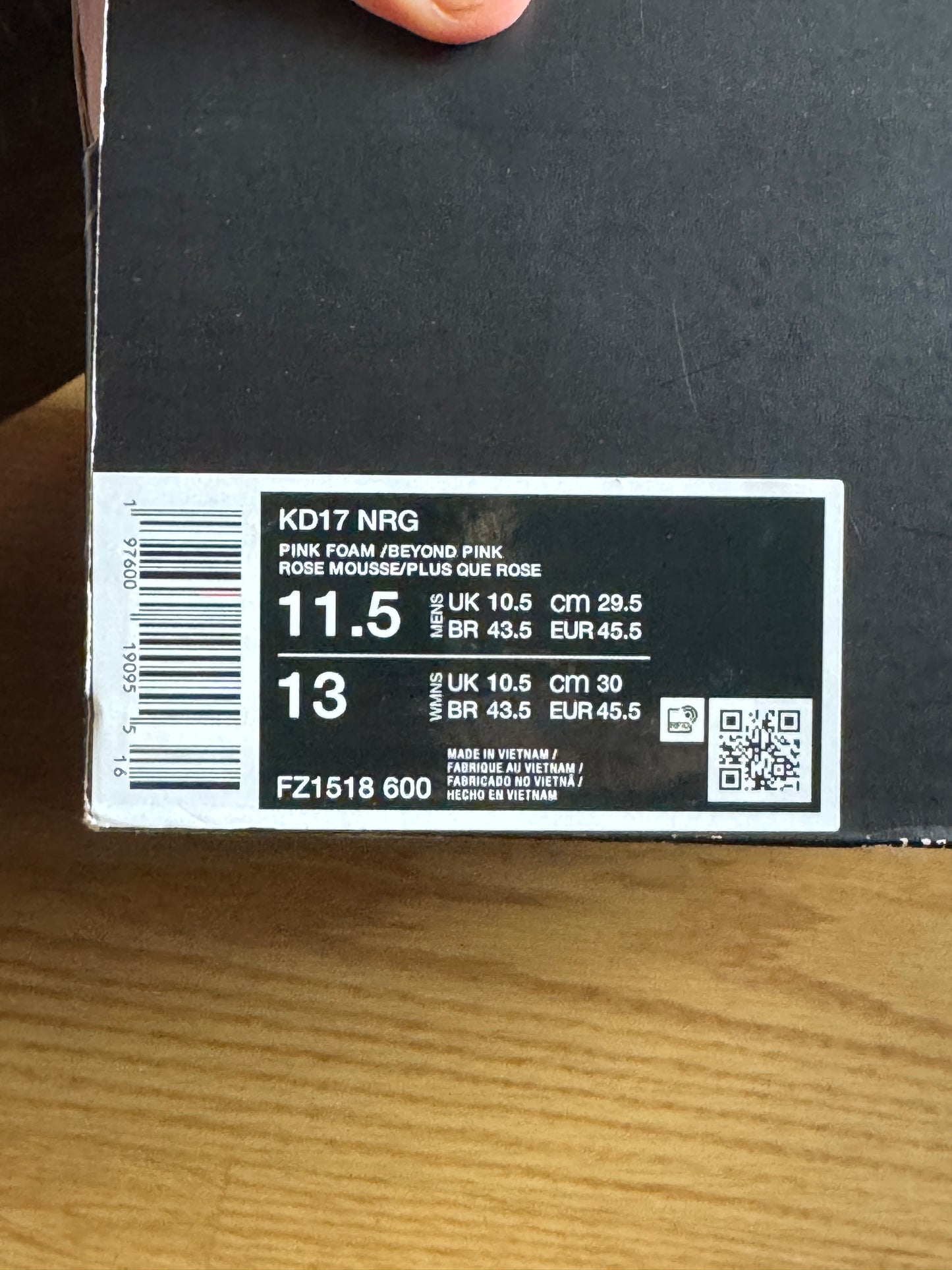 Nike KD 17 Aunt Pearl – Taille 45.5