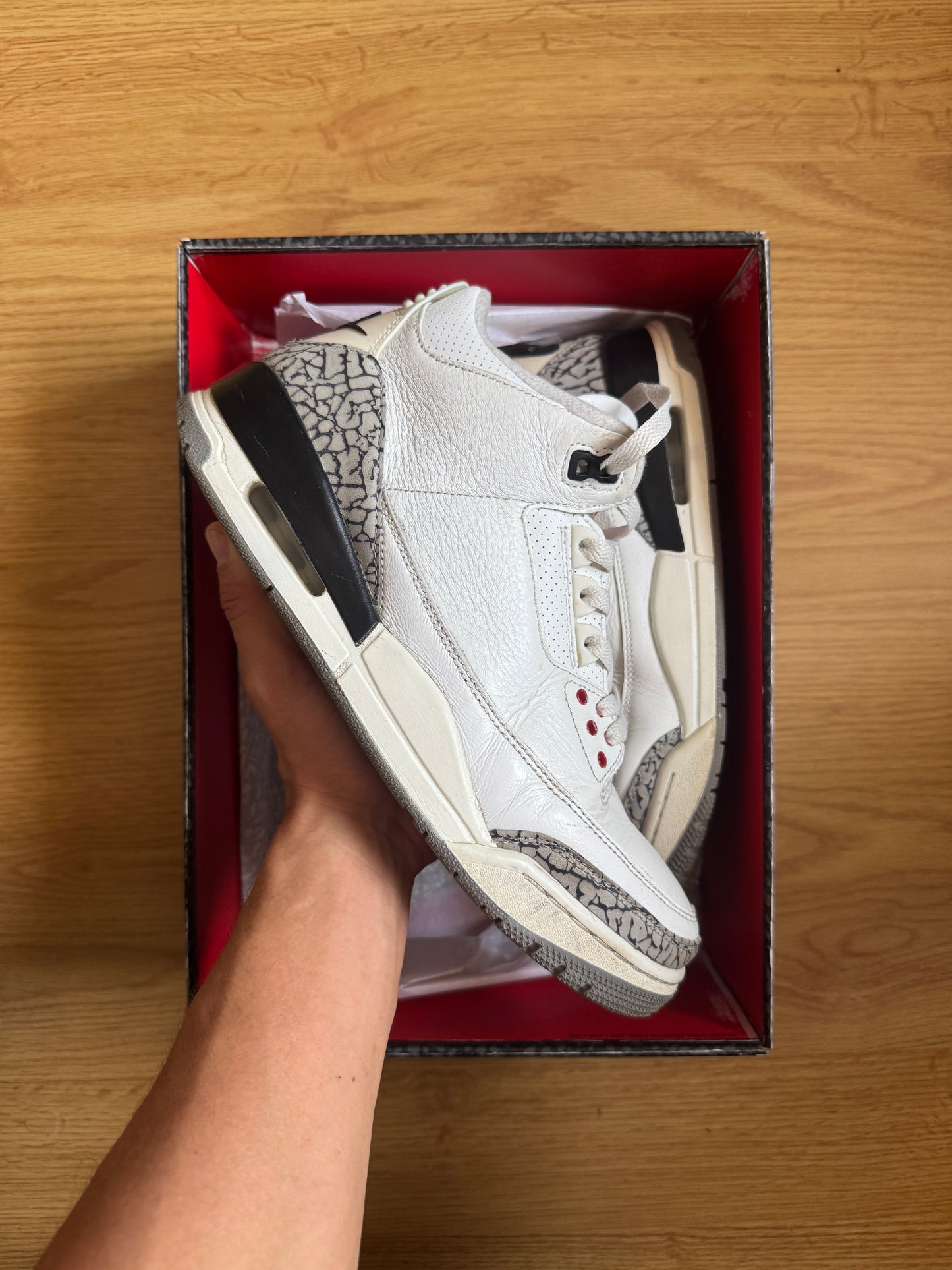 Air Jordan 3 Rétro White Cément