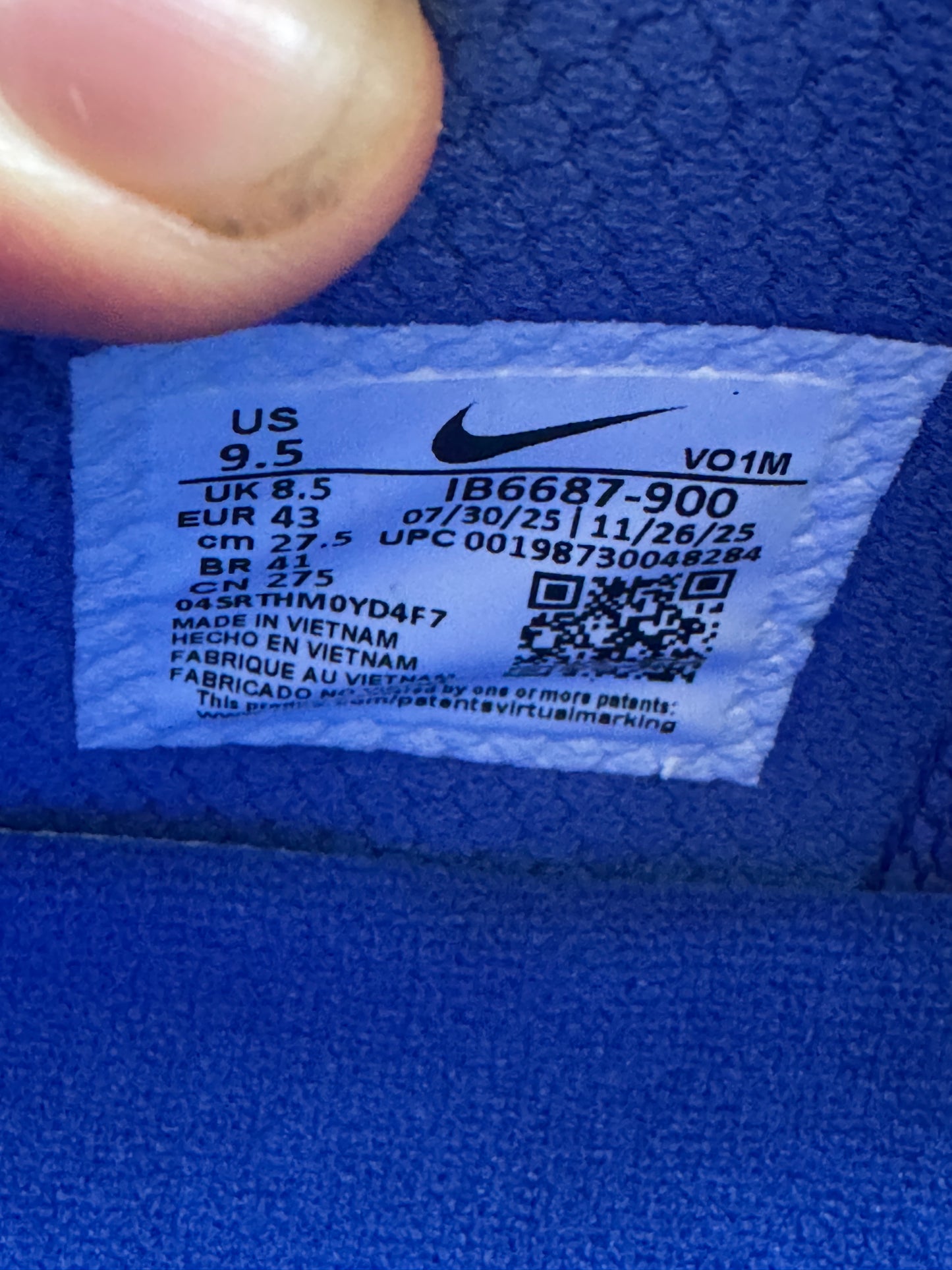 Nike Book 2 Denim – Taille 43
