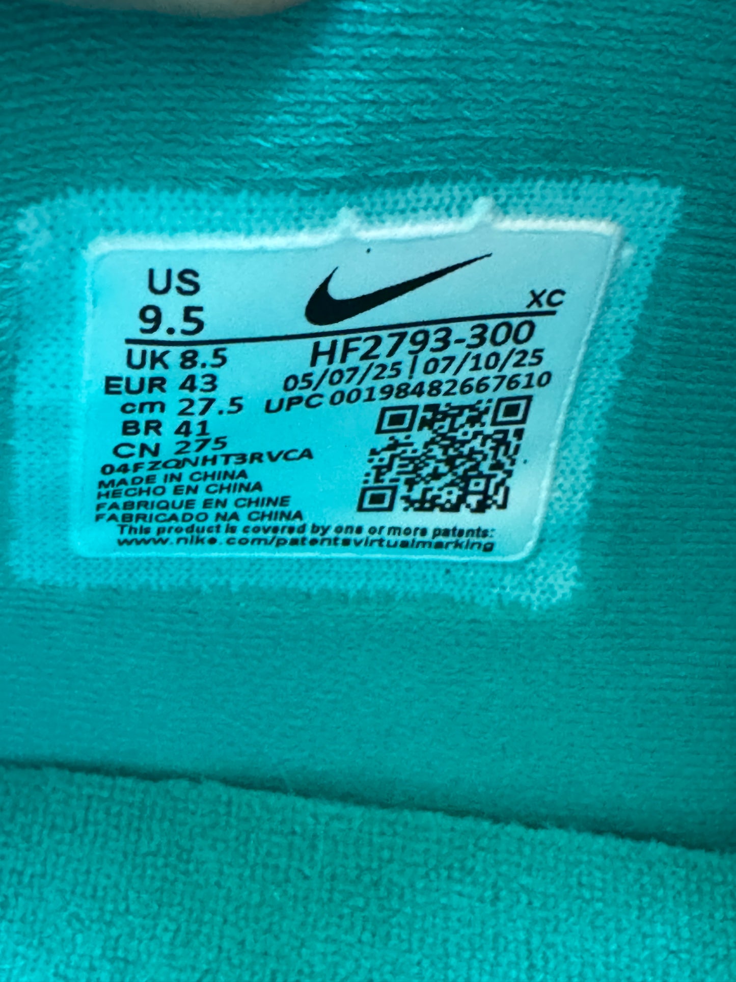 Nike Ja 3 Scratch 3.0 – Taille 43