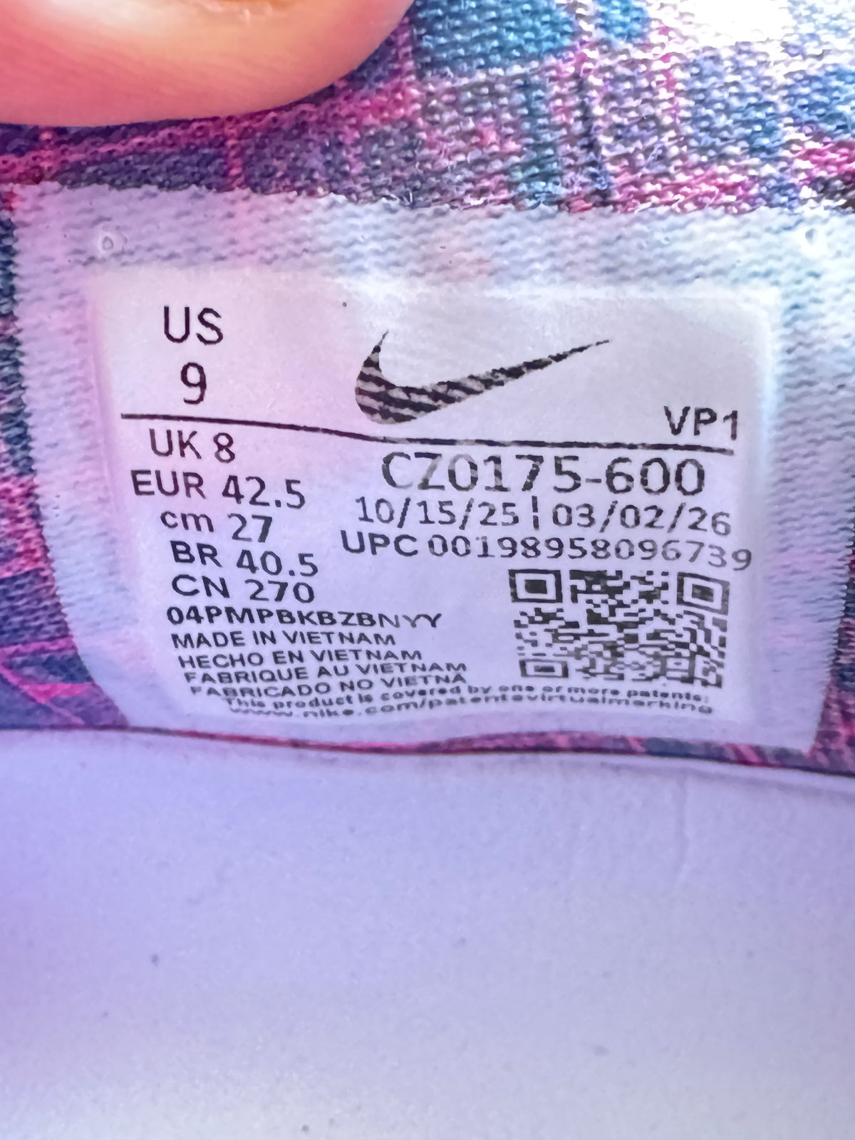 Nike GT Cut 1 Unseen Hours - Taille 42.5