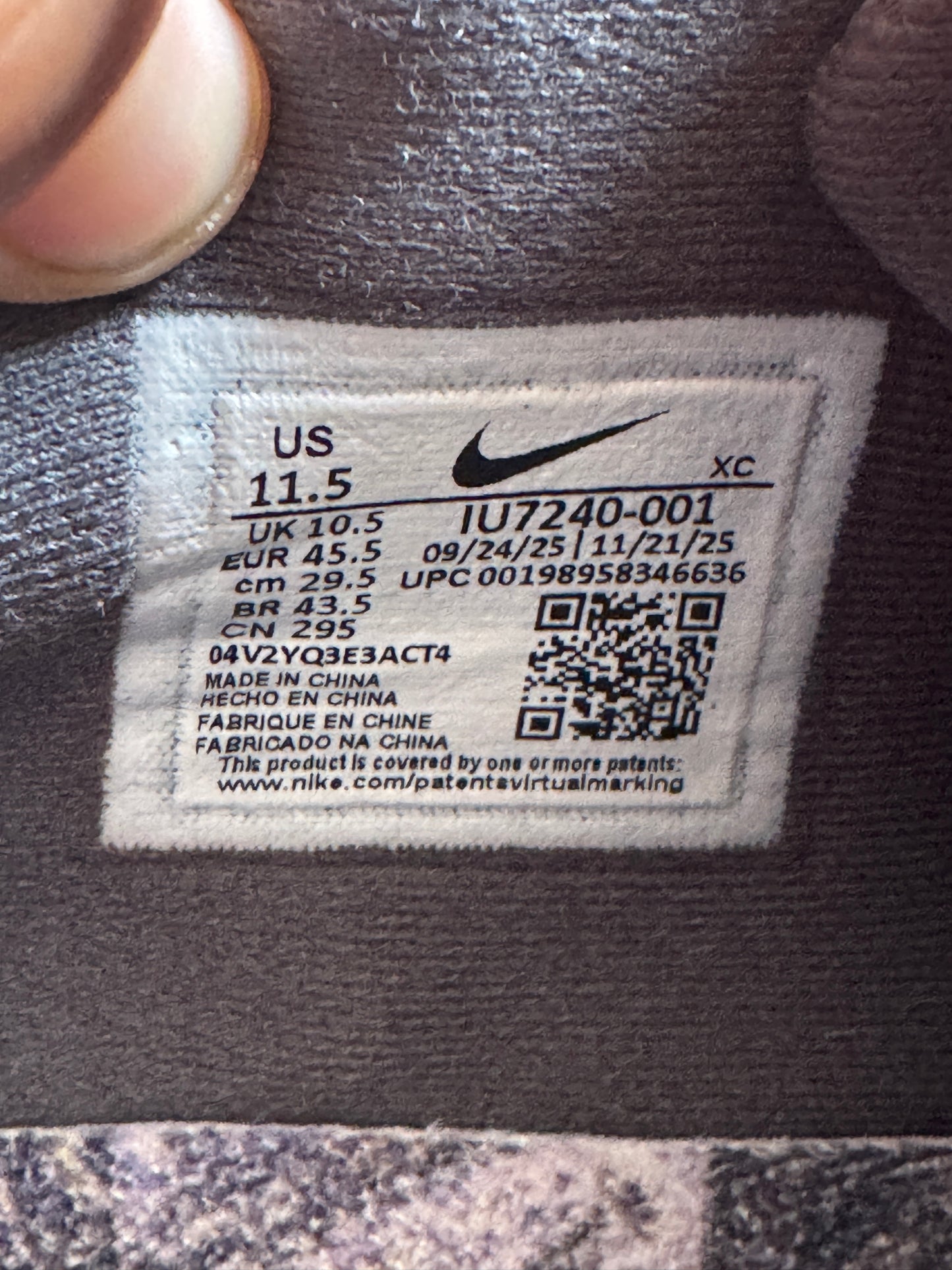 Nike Ja 3 Jurassic Park – Taille 45.5