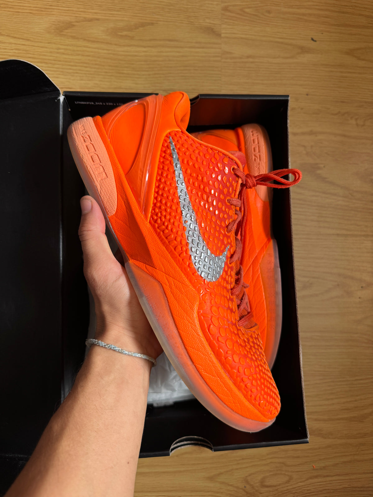 Nike Kobe 6 Protro Total Orange — Taille 47.5