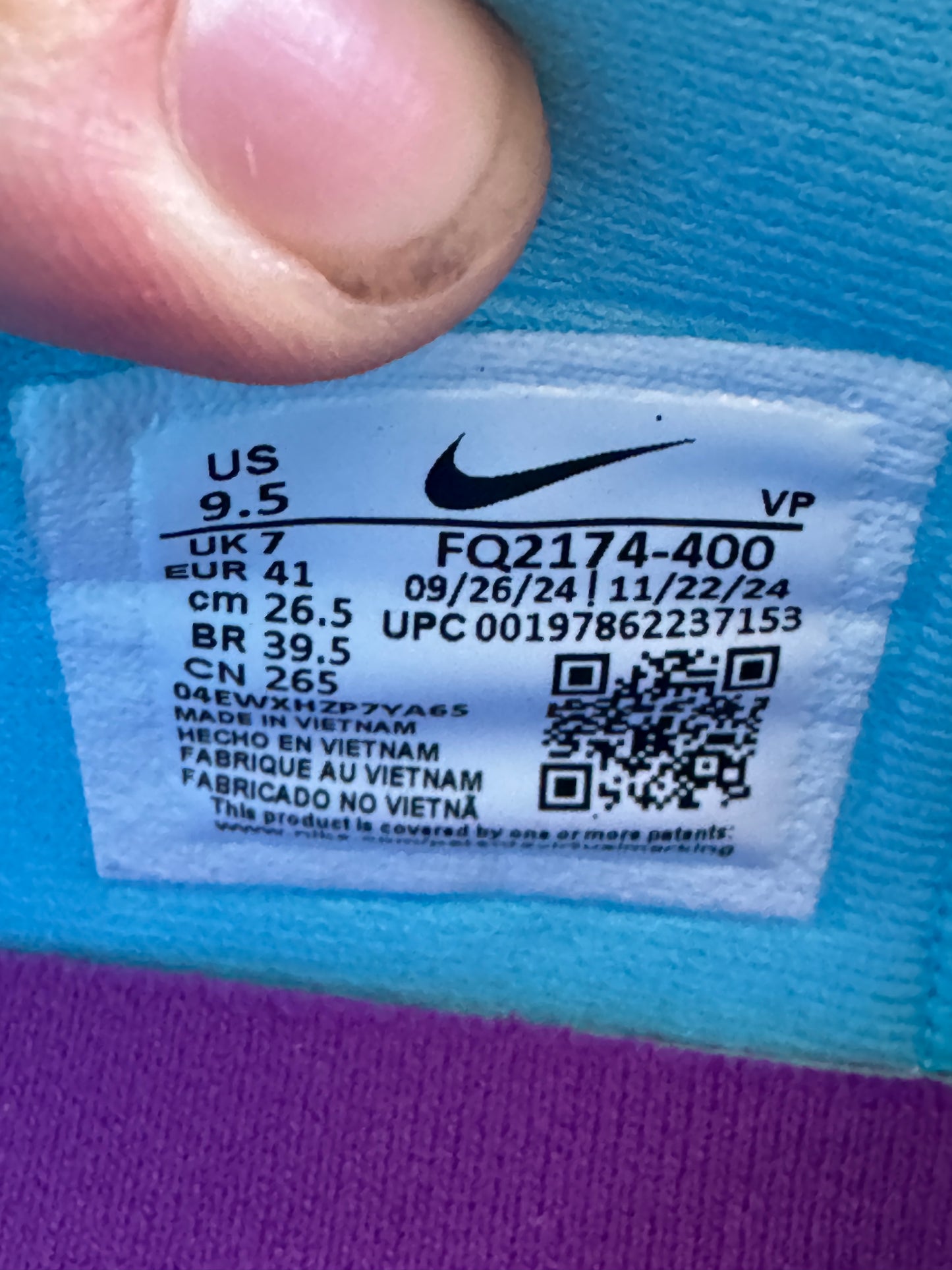 Nike Sabrina 2 Slurpee – Taille 41