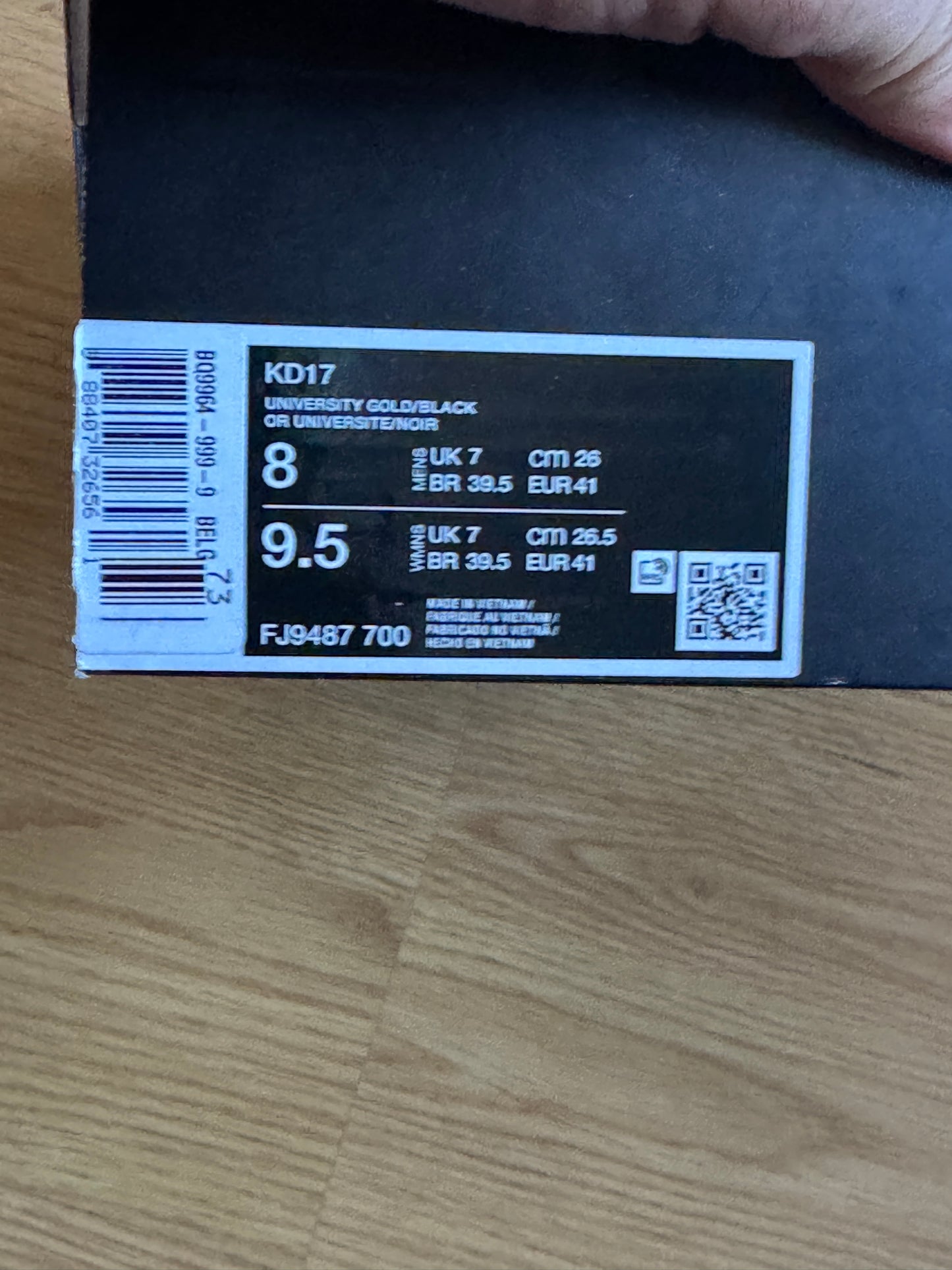 Nike KD 17 Sunrise