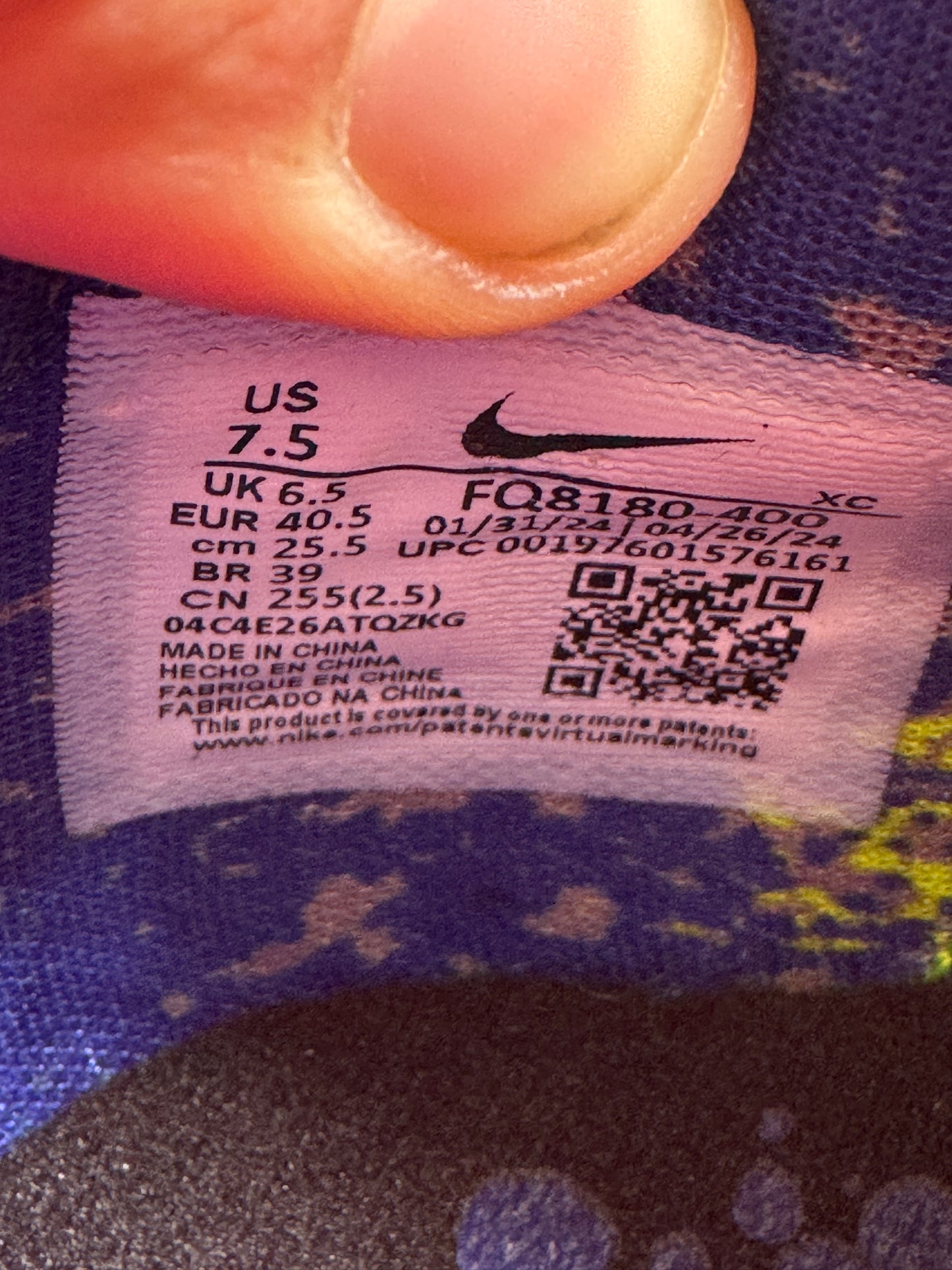 Nike KD 4 Nerf – Taille 40.5