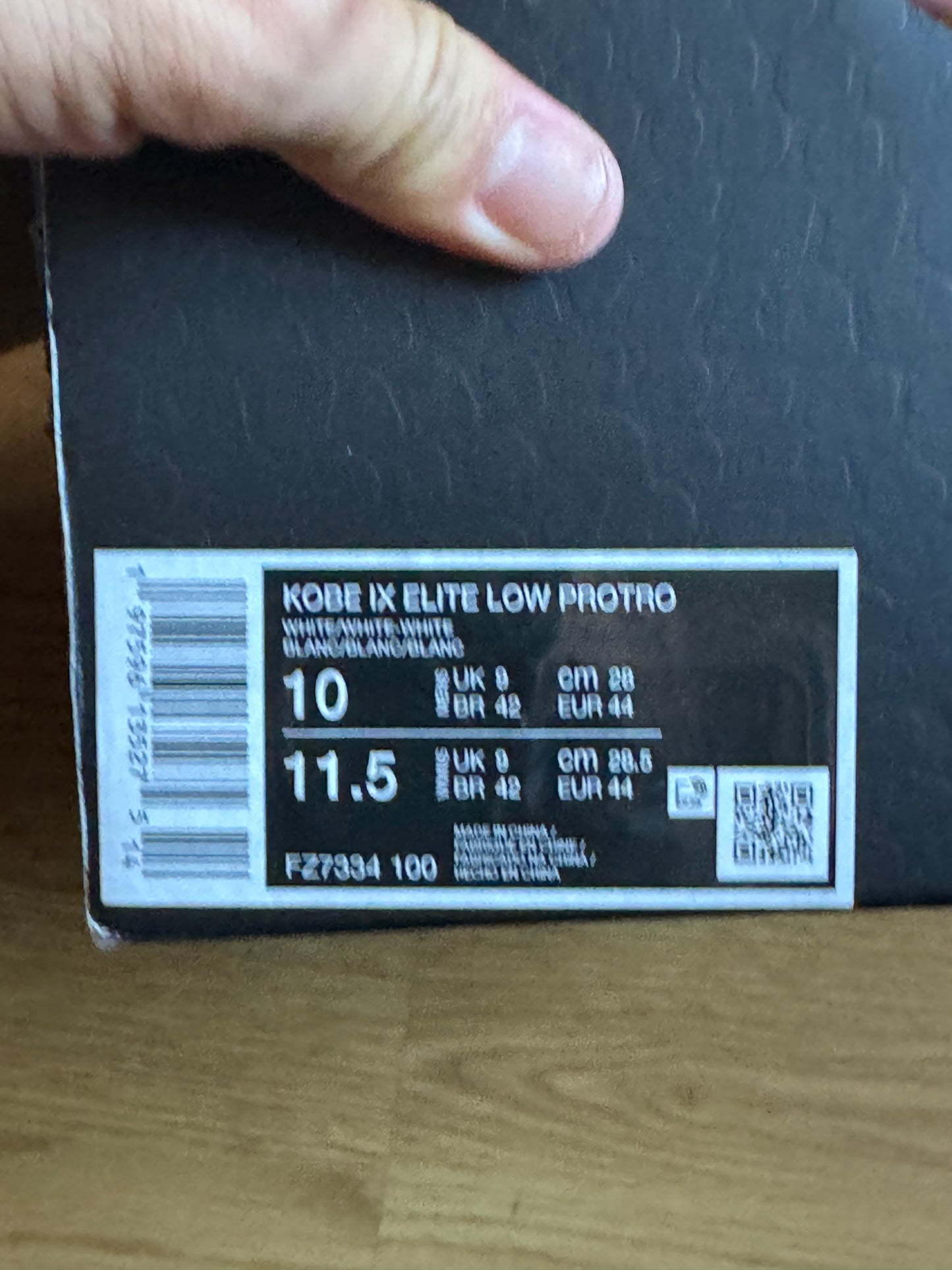 Nike Kobe 9 Protro Halo – Taille 44
