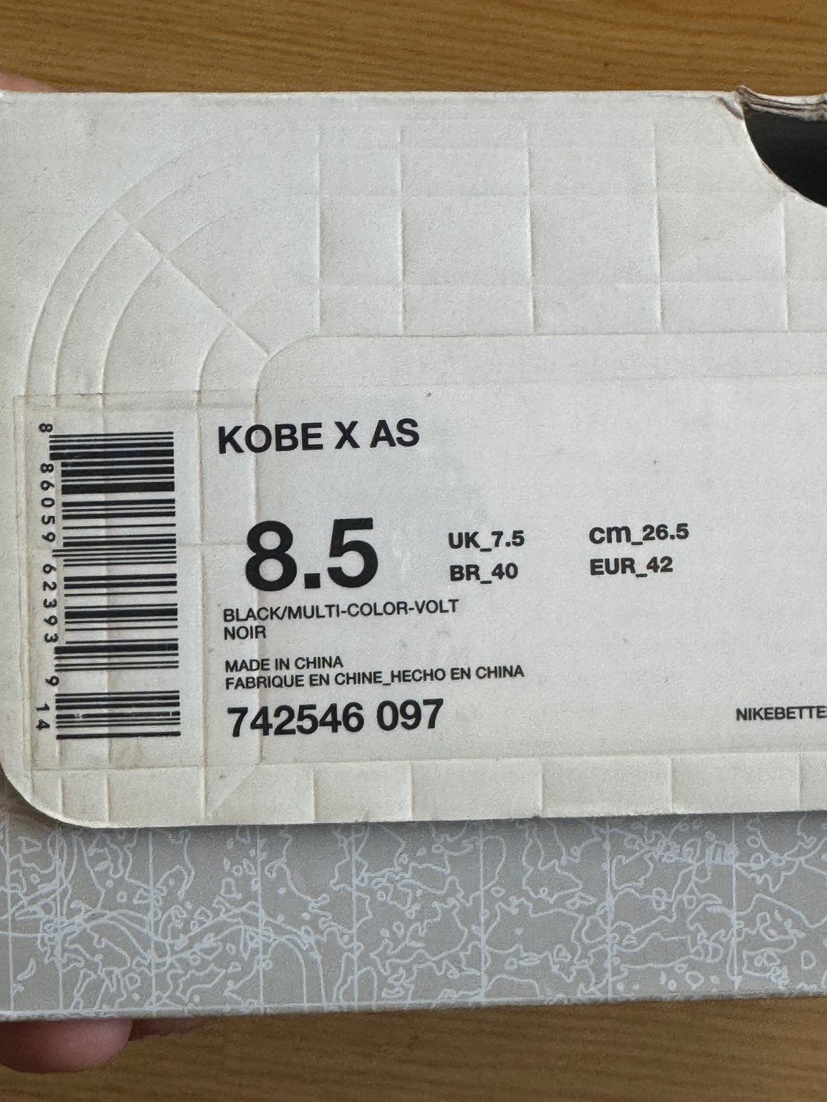 Nike Kobe 10 All Star - Taille 42