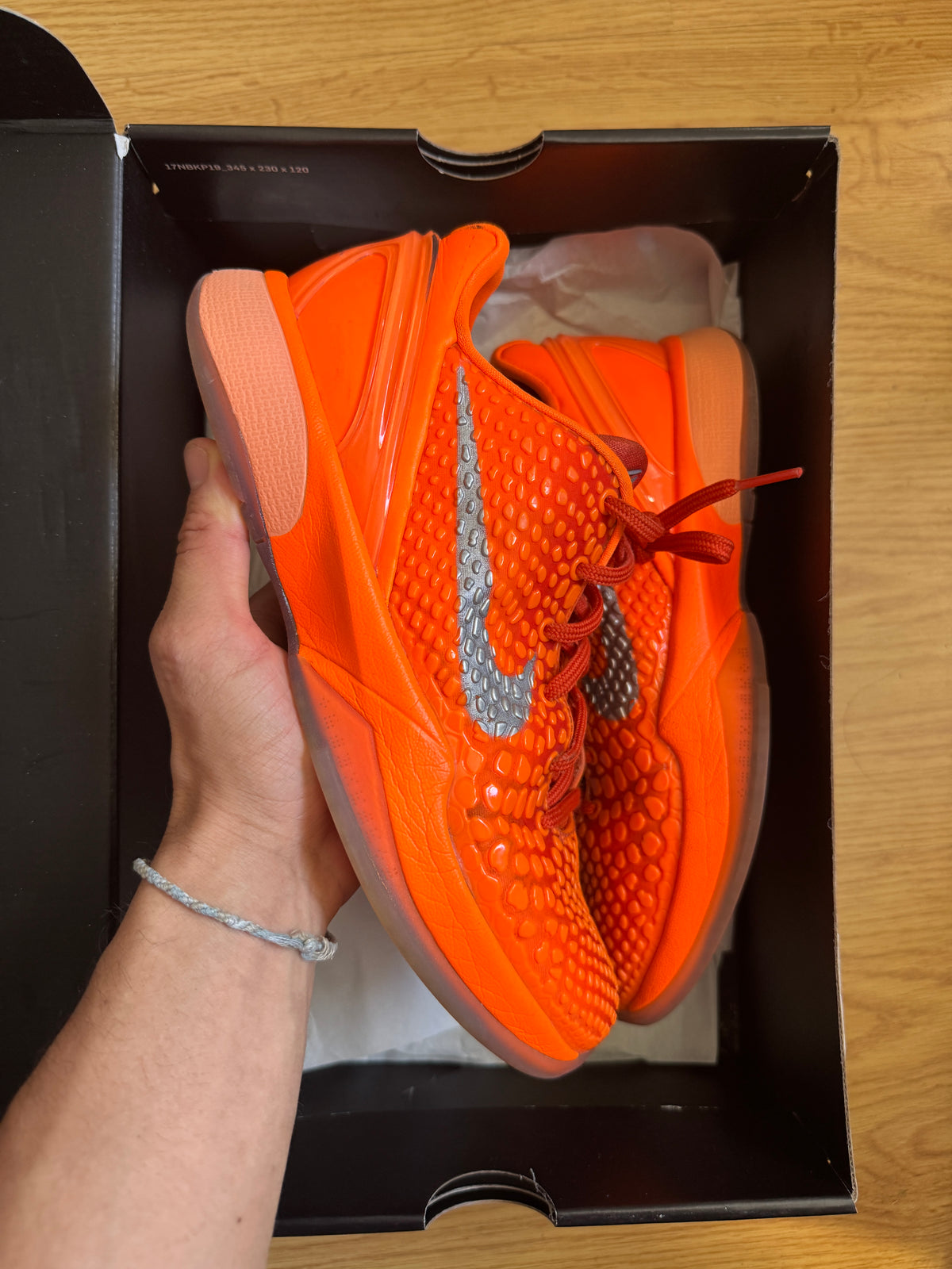 Nike Kobe 6 Protro Total Orange - Taille 39