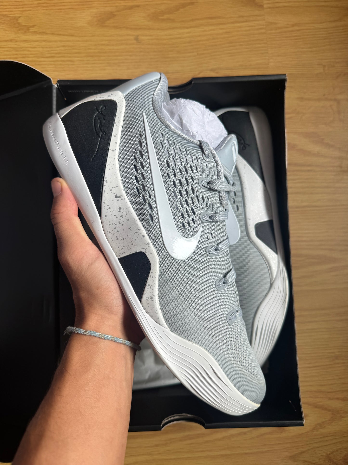 Nike Kobe 9 Low Protro Grey – Taille 45.5