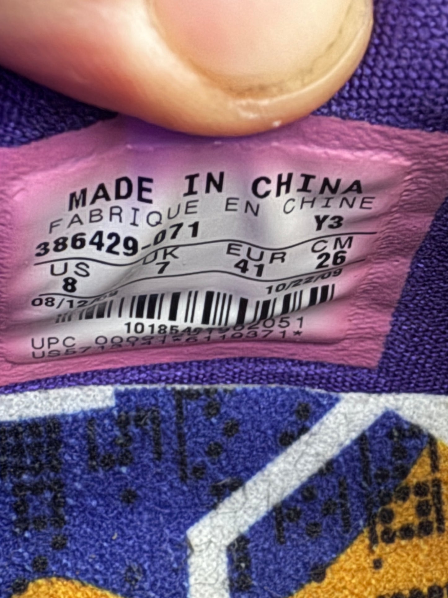 Nike Kobe 5 Lakers