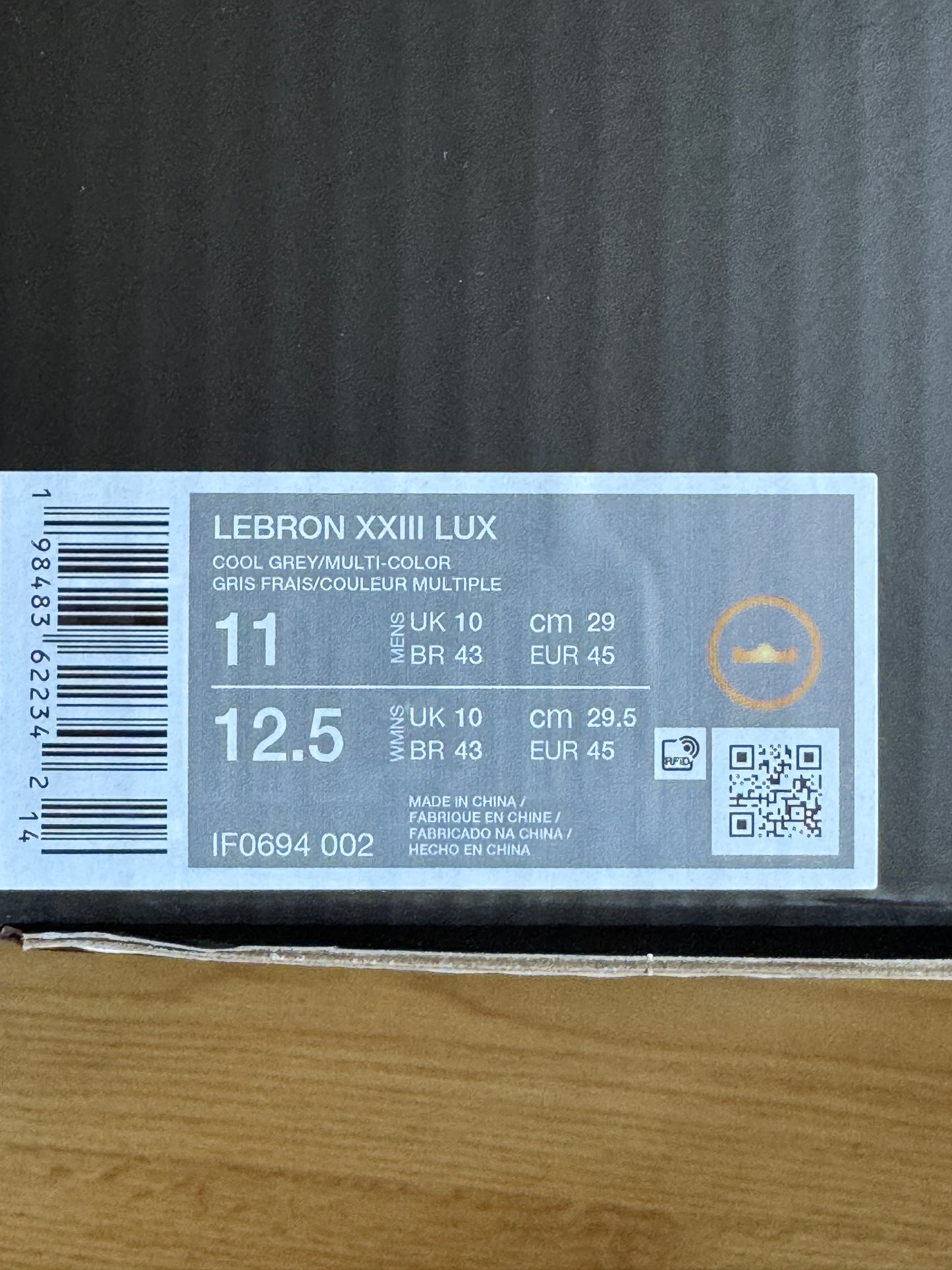 Nike LeBron 23 – Taille 45