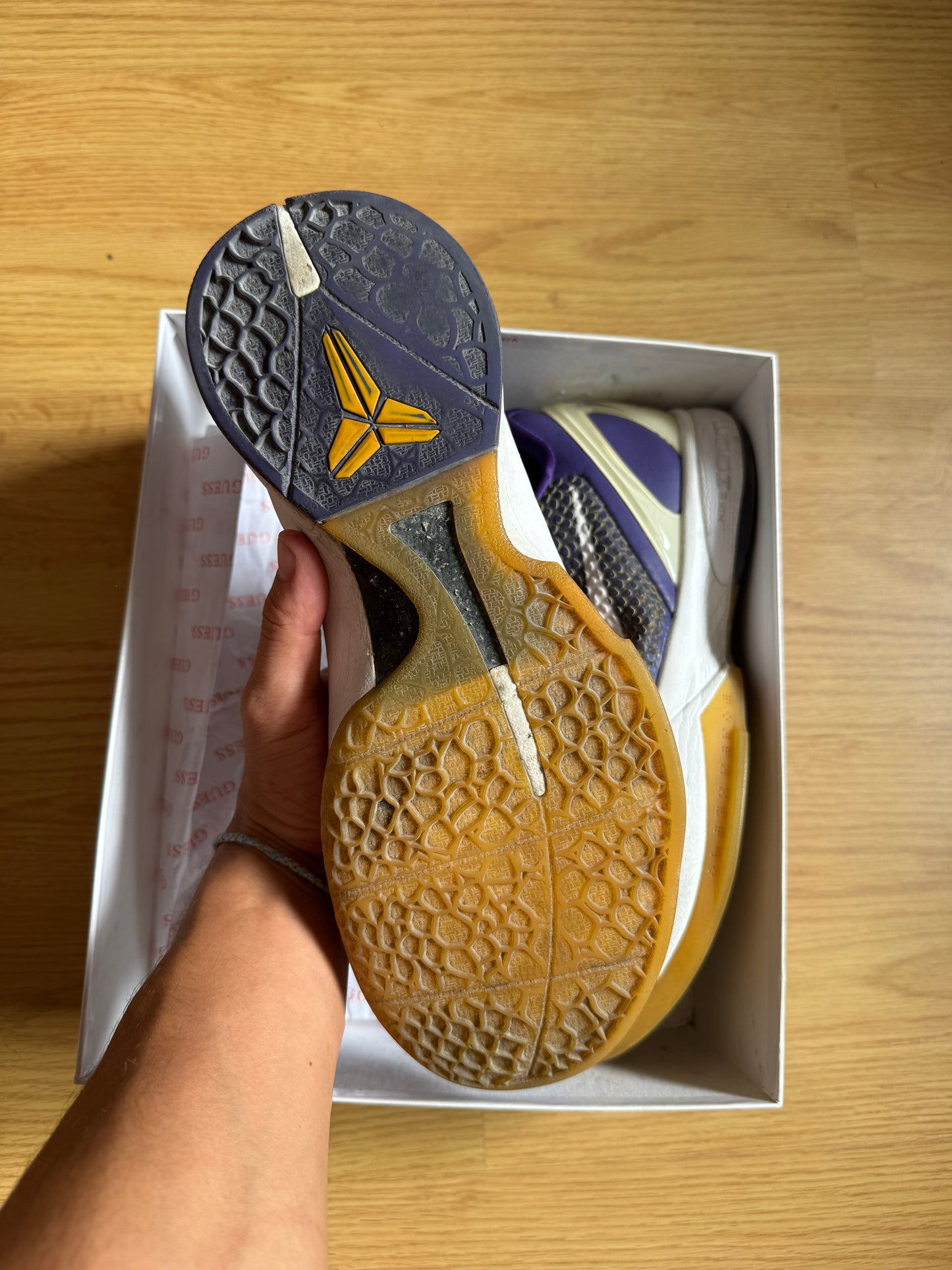 Nike Kobe 6 Lakers – Taille 43