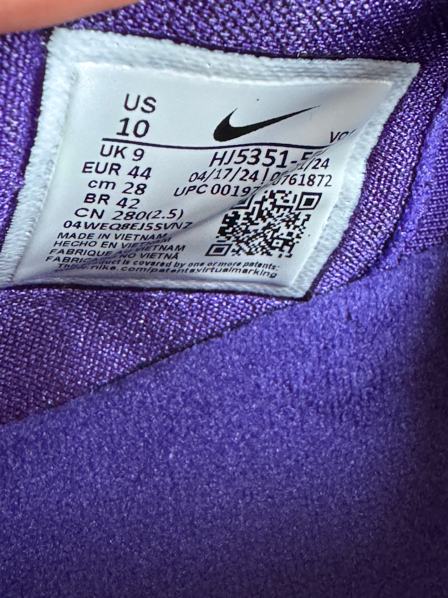 Nike book 1 Sunset