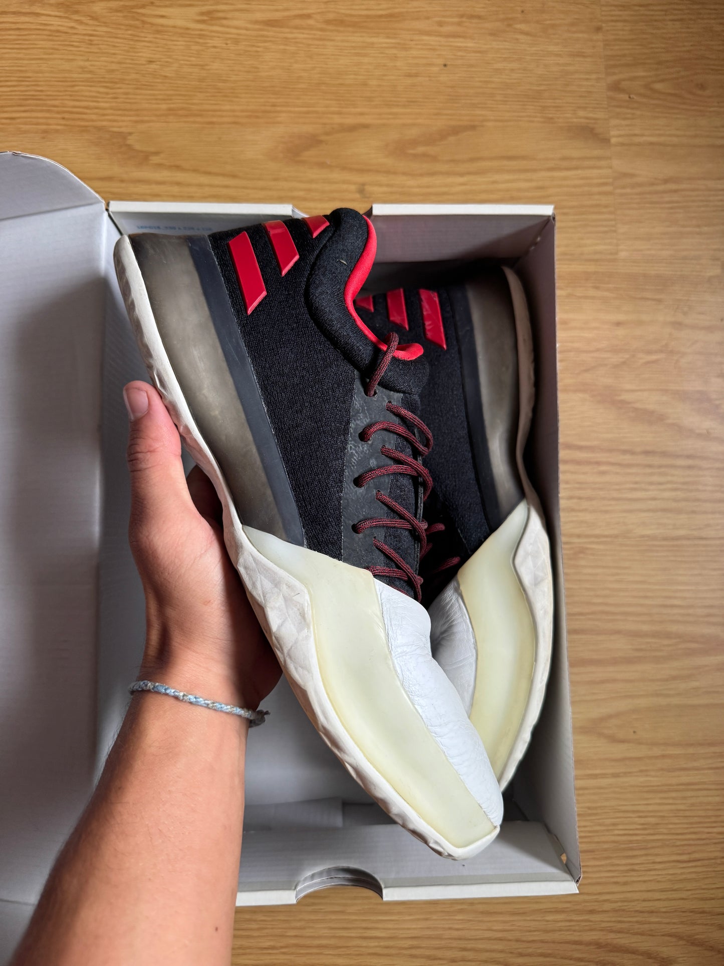 Adidas Harden 1 Rouge – Taille 44 2/3