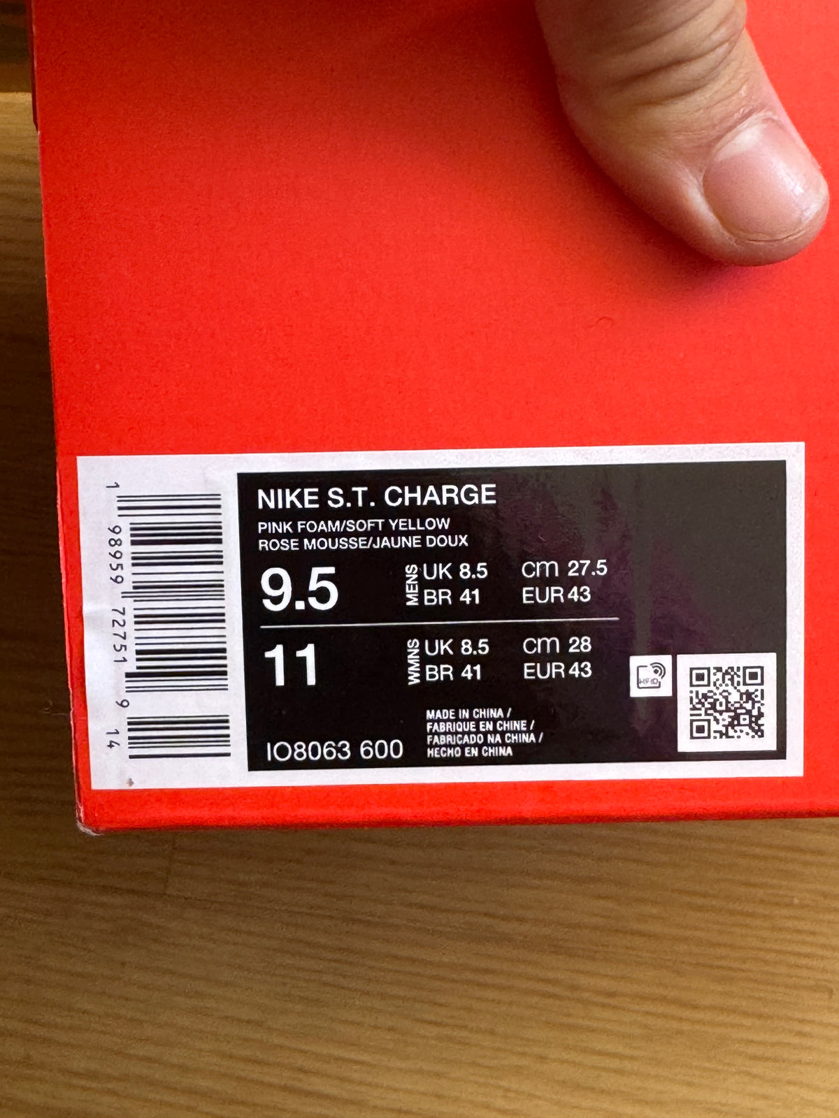 Nike GT Charge Pink - Taille 43