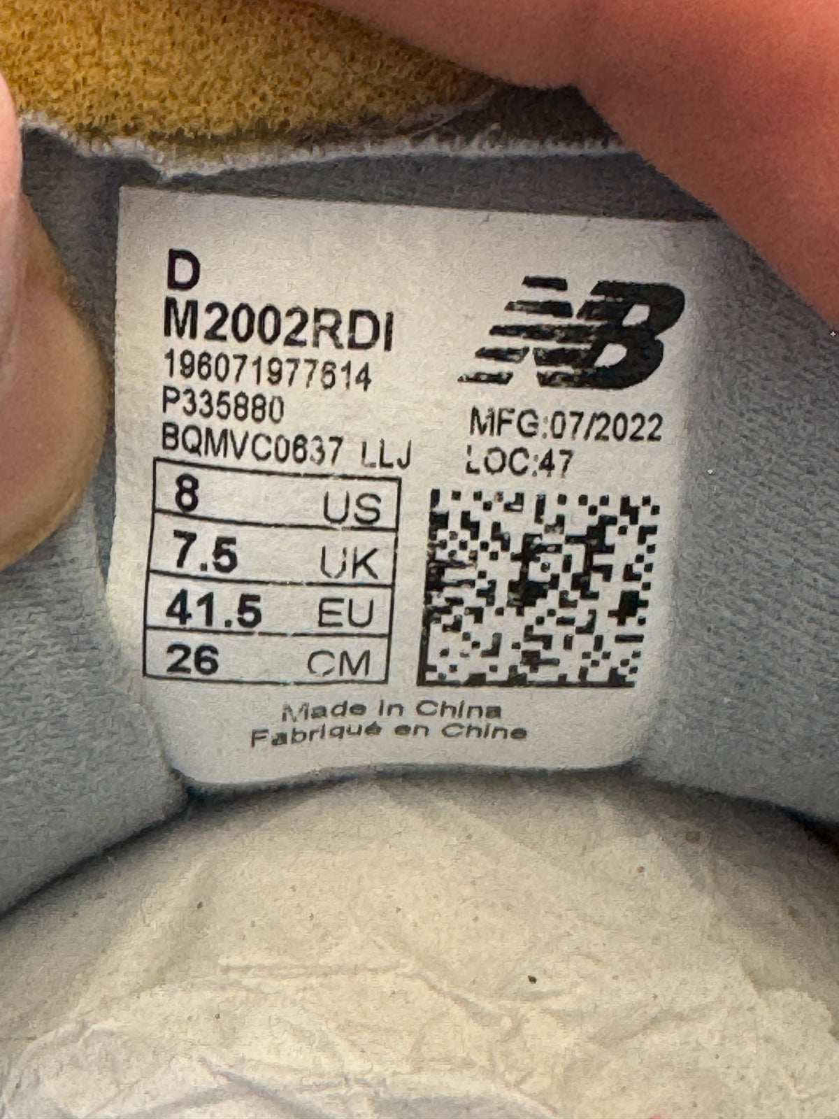 New Balance 2002R Protection Pack - Taille 41