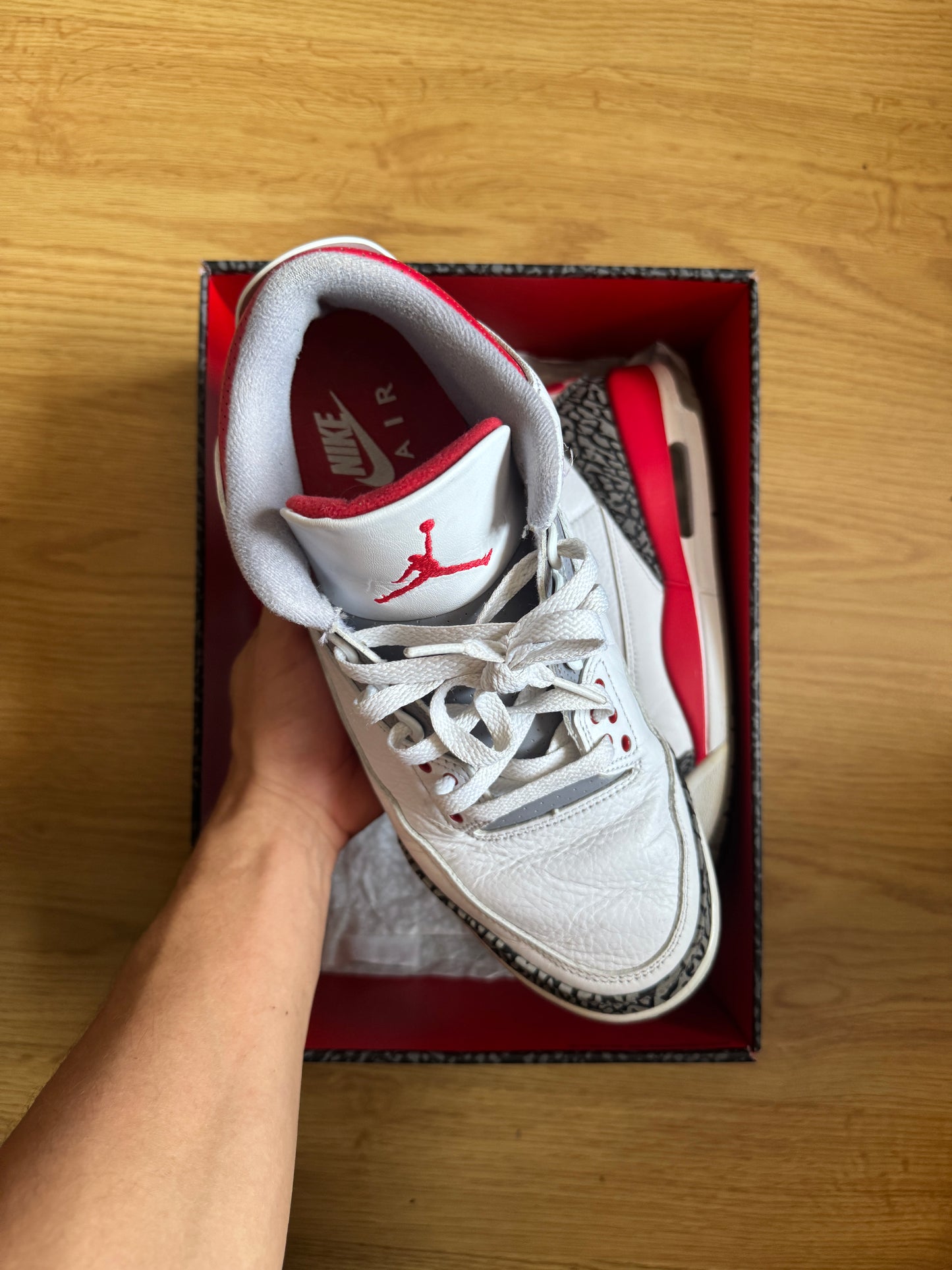Air Jordan 3 Rétro Fired Red