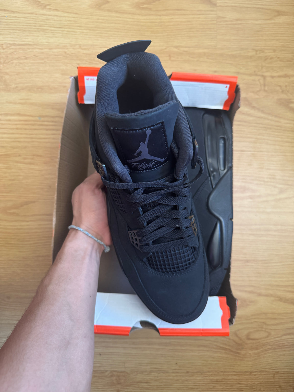 Jordan 4 Black Cat - Taille 46